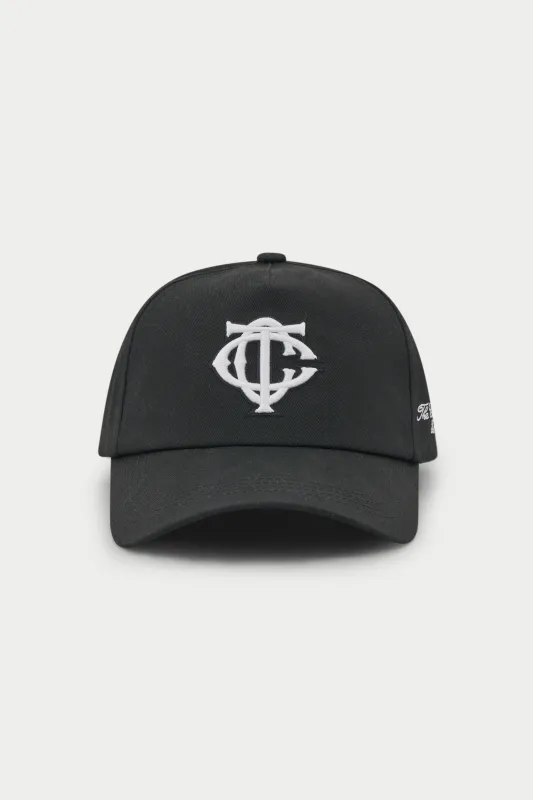 MONOGRAM CAP - BLACK sold by The Couture Club