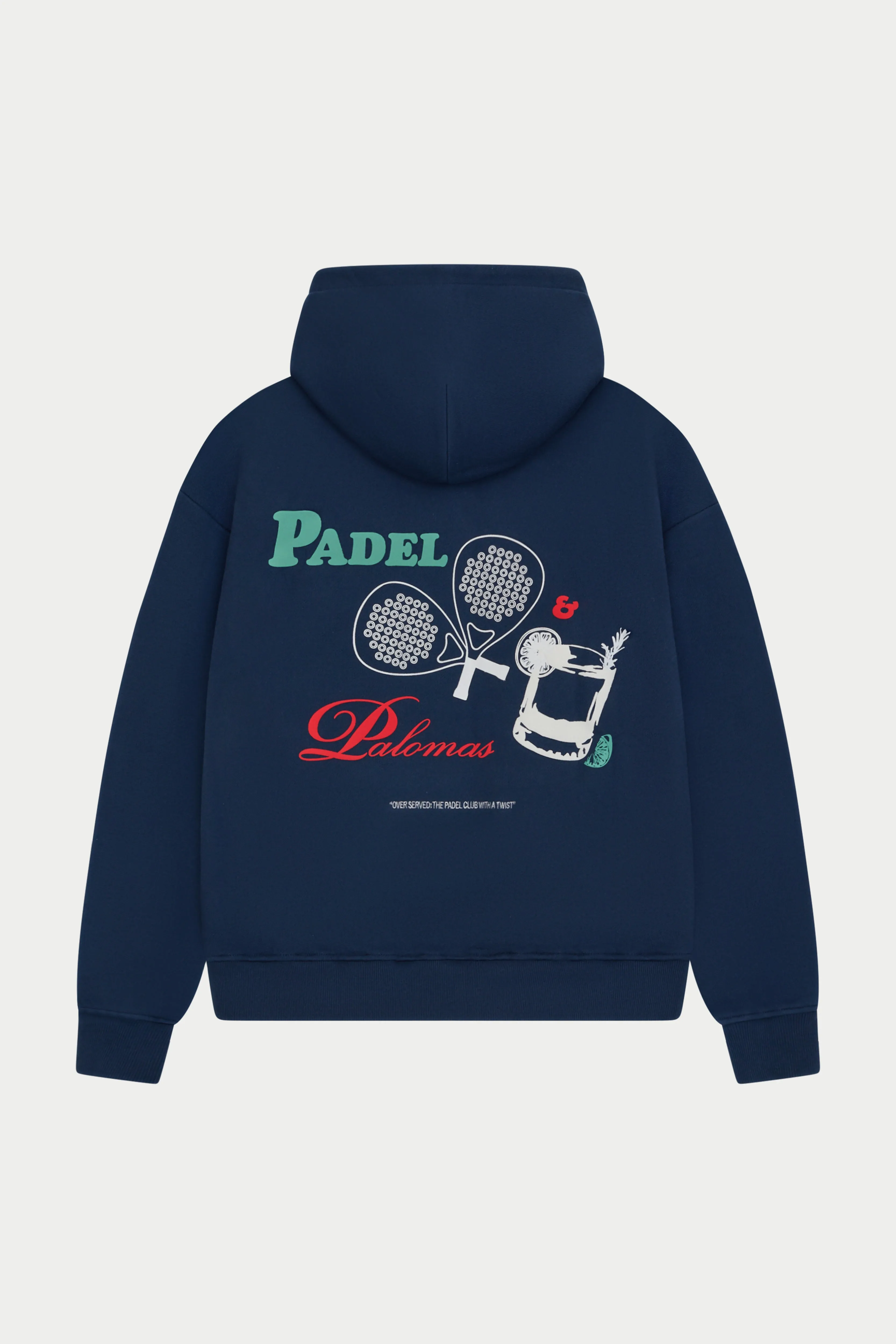 PADEL & PALOMAS OVERSIZED HOODIE - NAVY sold by The Couture Club