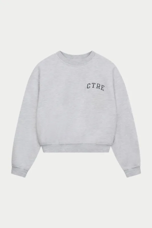 CTRE SWEATSHIRT - GREY MARL sold by The Couture Club