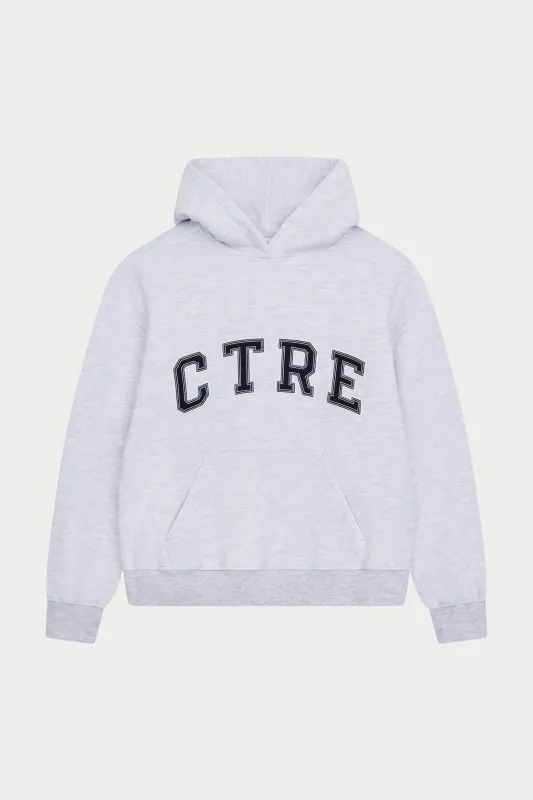 CTRE RELAXED HOODIE - GREY MARL sold by The Couture Club