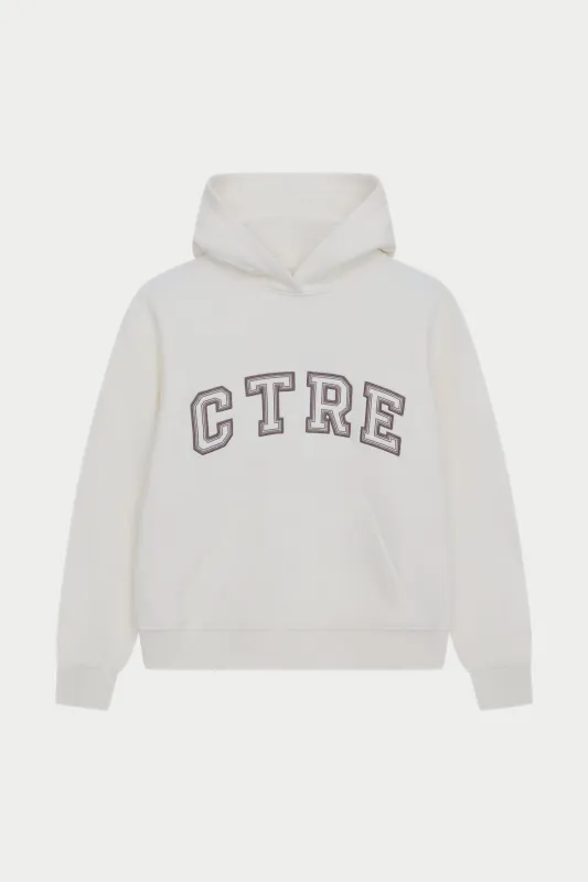 CTRE RELAXED HOODIE - OFF WHITE sold by The Couture Club