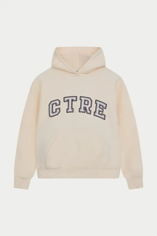 CTRE RELAXED HOODIE - BUTTERMILK sold by The Couture Club