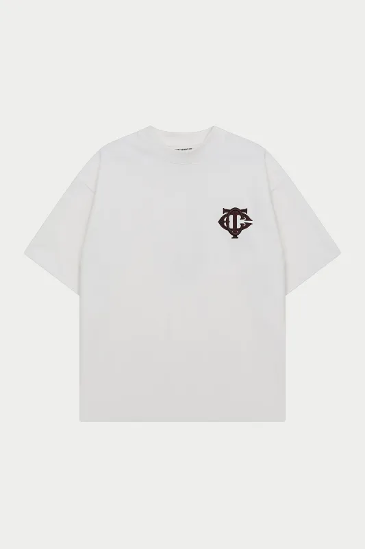 MONOGRAM T-SHIRT - OFF WHITE sold by The Couture Club