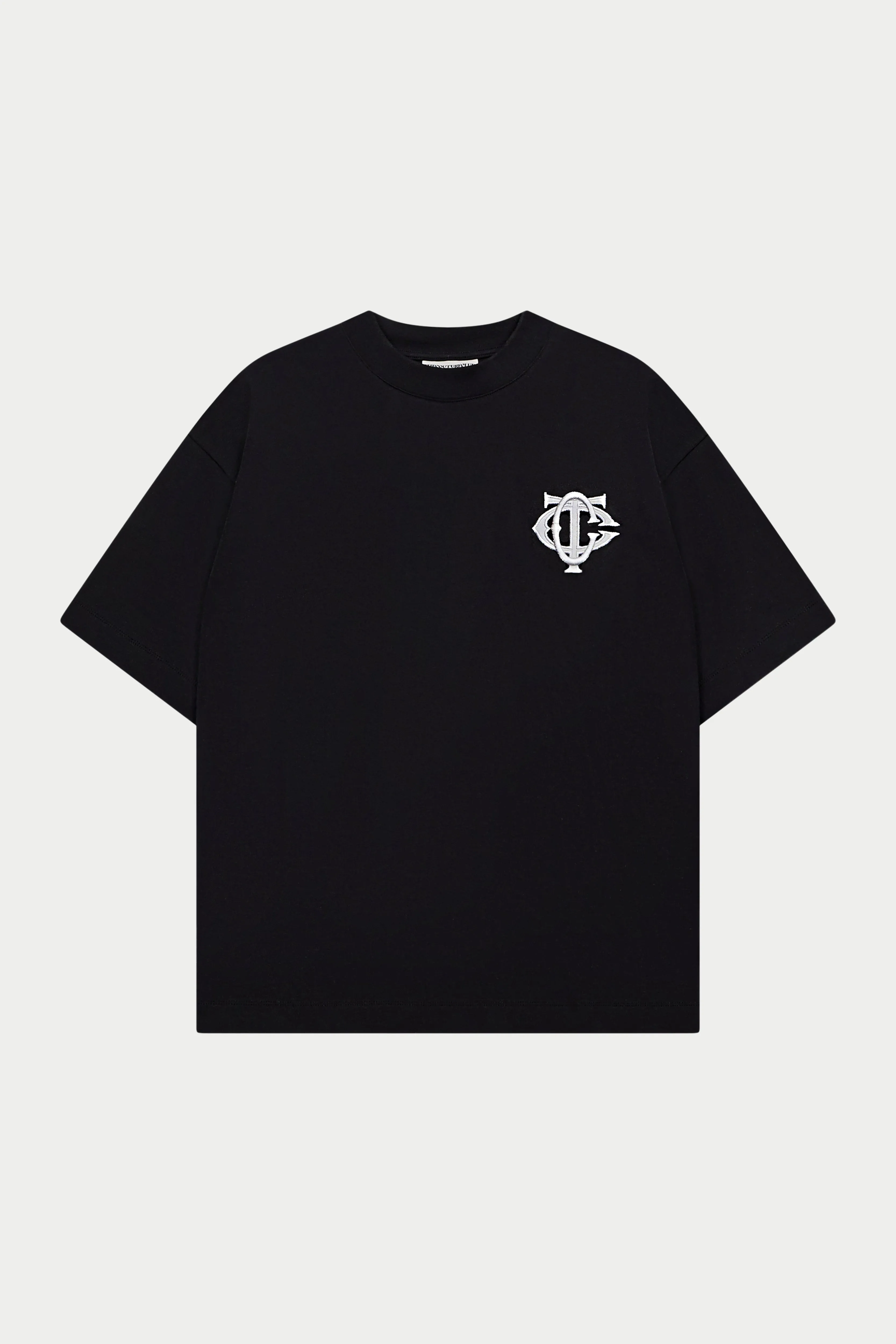 MONOGRAM T-SHIRT - BLACK sold by The Couture Club
