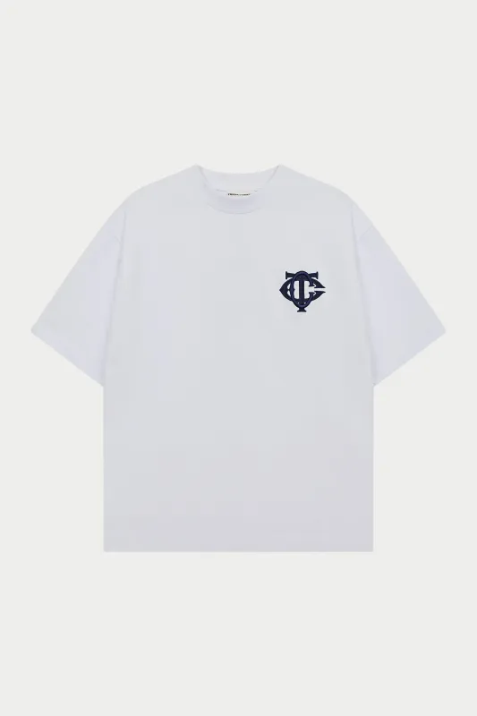 MONOGRAM T-SHIRT - NAVY sold by The Couture Club