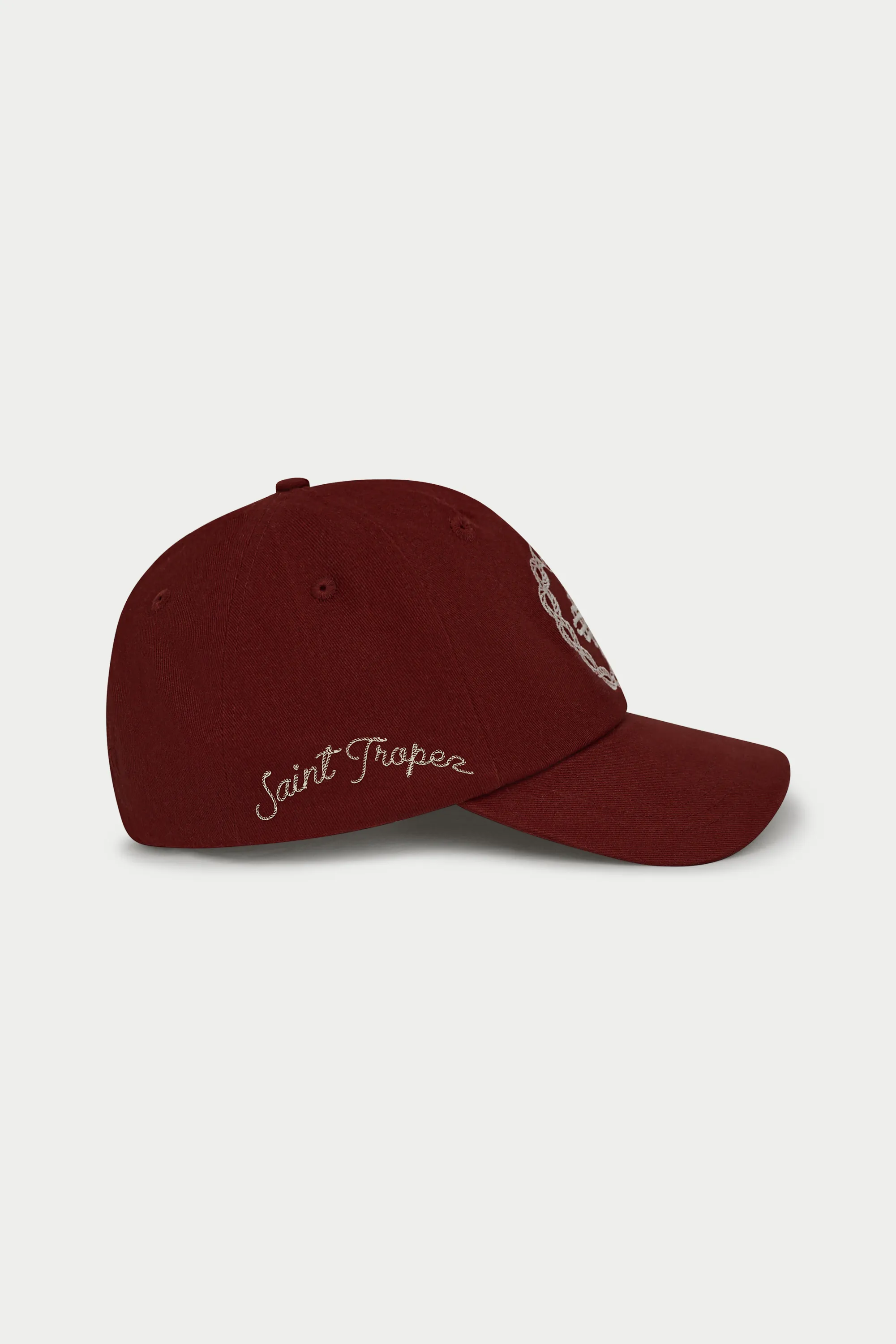 ST TROPEZ CAP - BURGUNDY sold by The Couture Club product image thumbnail 2