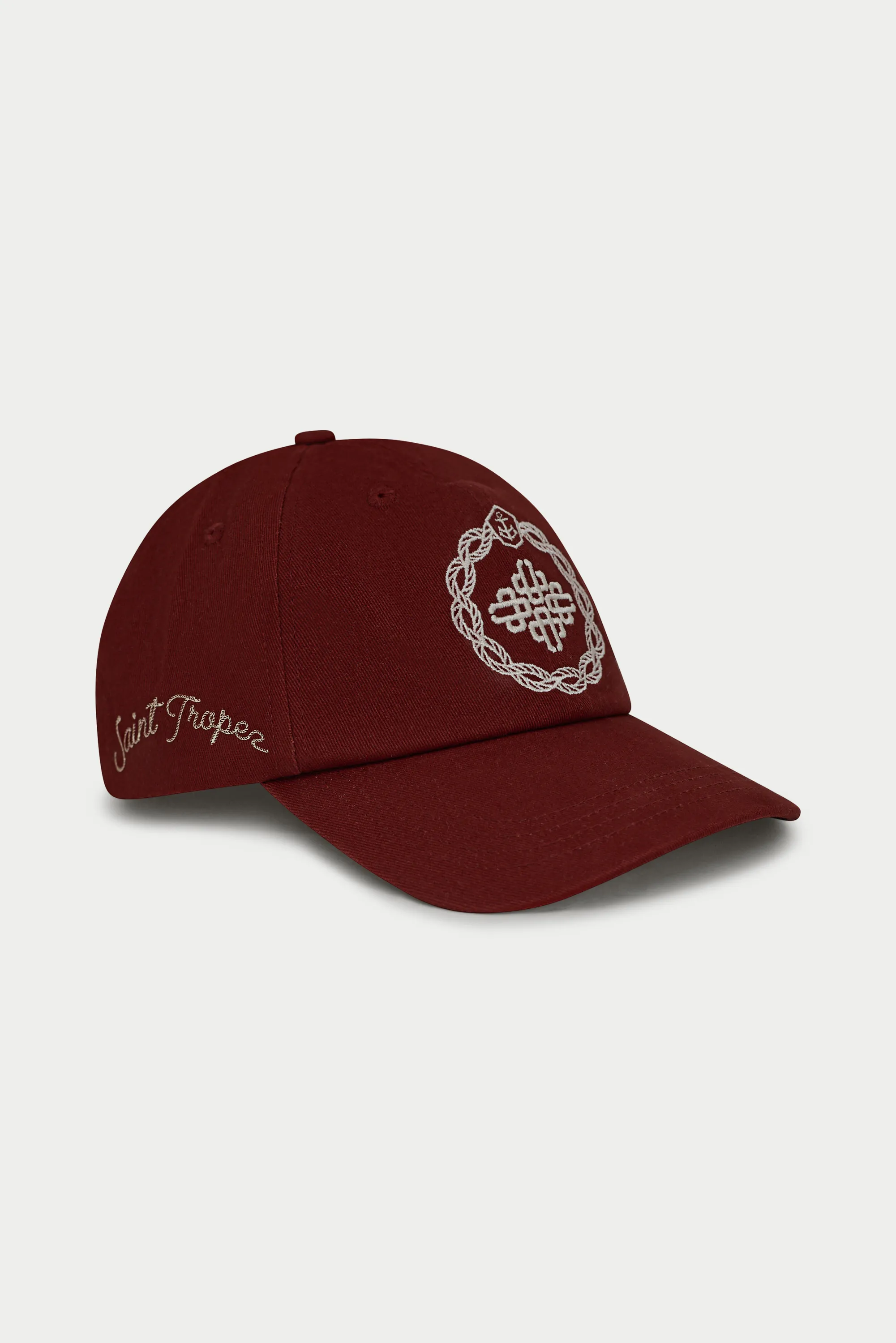 ST TROPEZ CAP - BURGUNDY sold by The Couture Club product image thumbnail 4