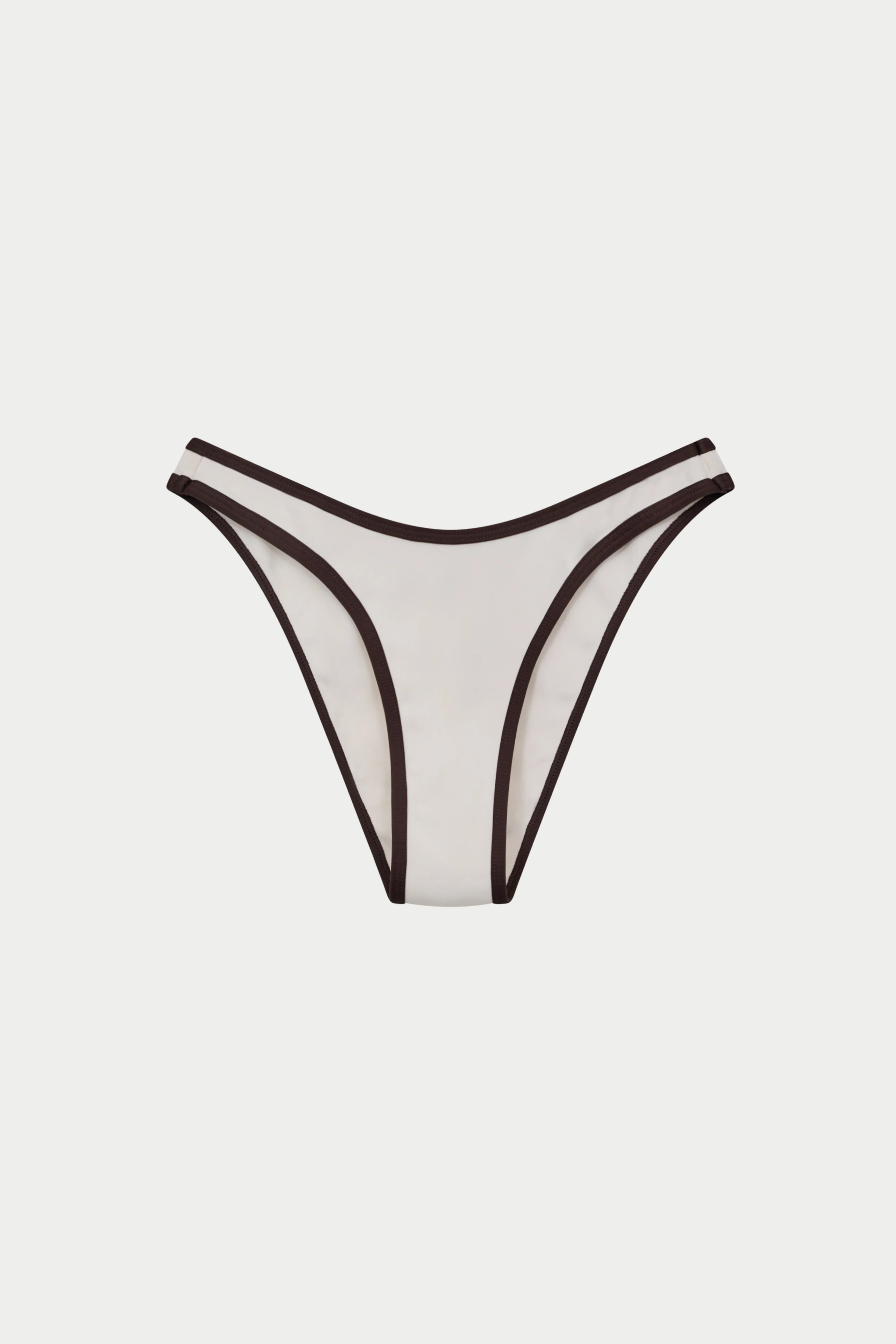 DOUBLE LAYER BIKINI BOTTOMS - CREAM sold by The Couture Club