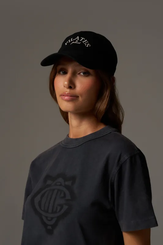 PILATES & PINOT CAP - BLACK sold by The Couture Club