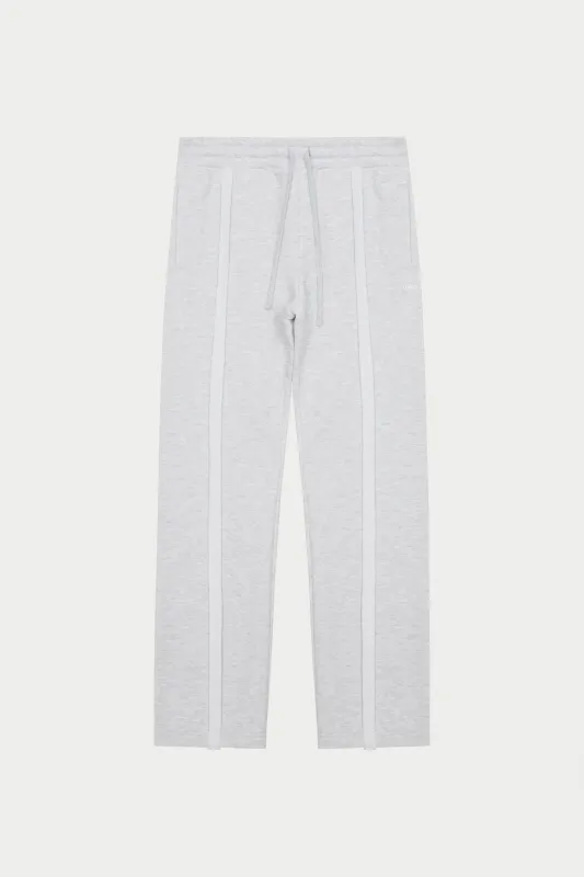 COPYRIGHT STRAIGHT LEG JOGGERS - GREY MARL sold by The Couture Club