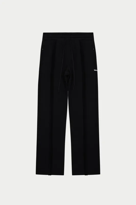 COPYRIGHT STRAIGHT LEG JOGGERS - BLACK sold by The Couture Club