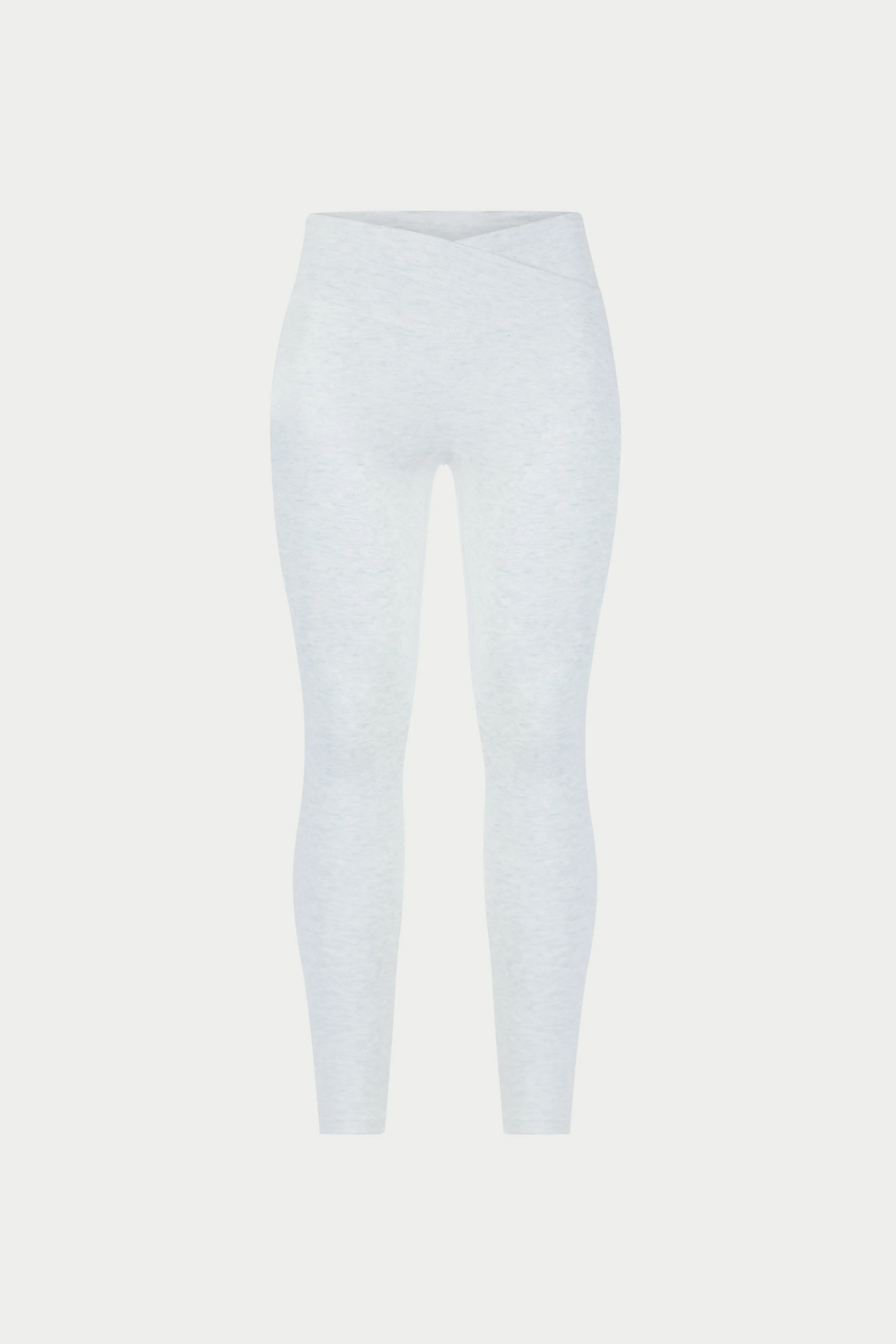 SCULPT SOFT TOUCH CROSSOVER WAISTBAND LEGGINGS - GREY MARL sold by The Couture Club product image thumbnail 2