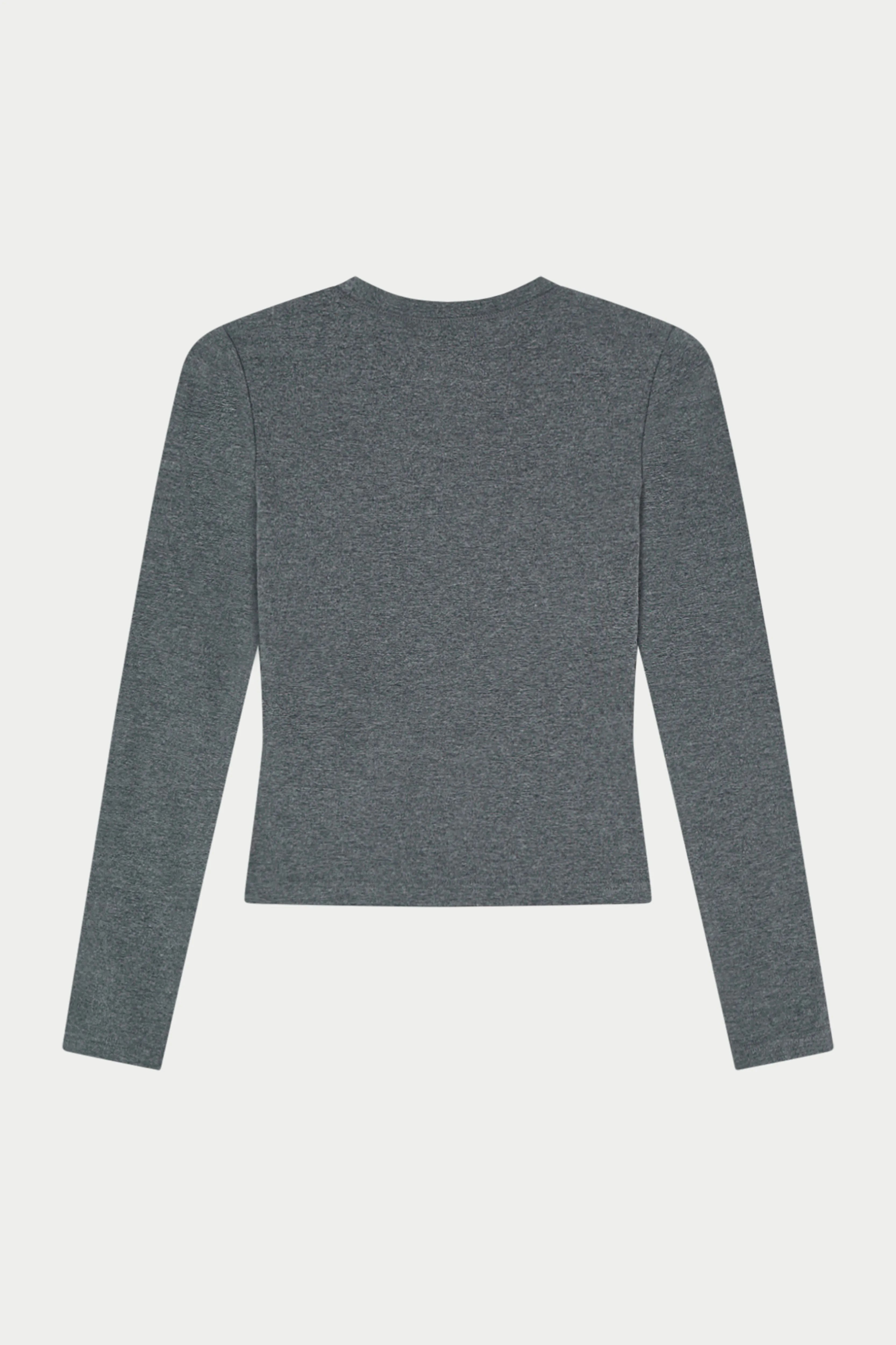 SCULPT SOFT TOUCH LONG SLEEVE TOP - CHARCOAL sold by The Couture Club product image thumbnail 2