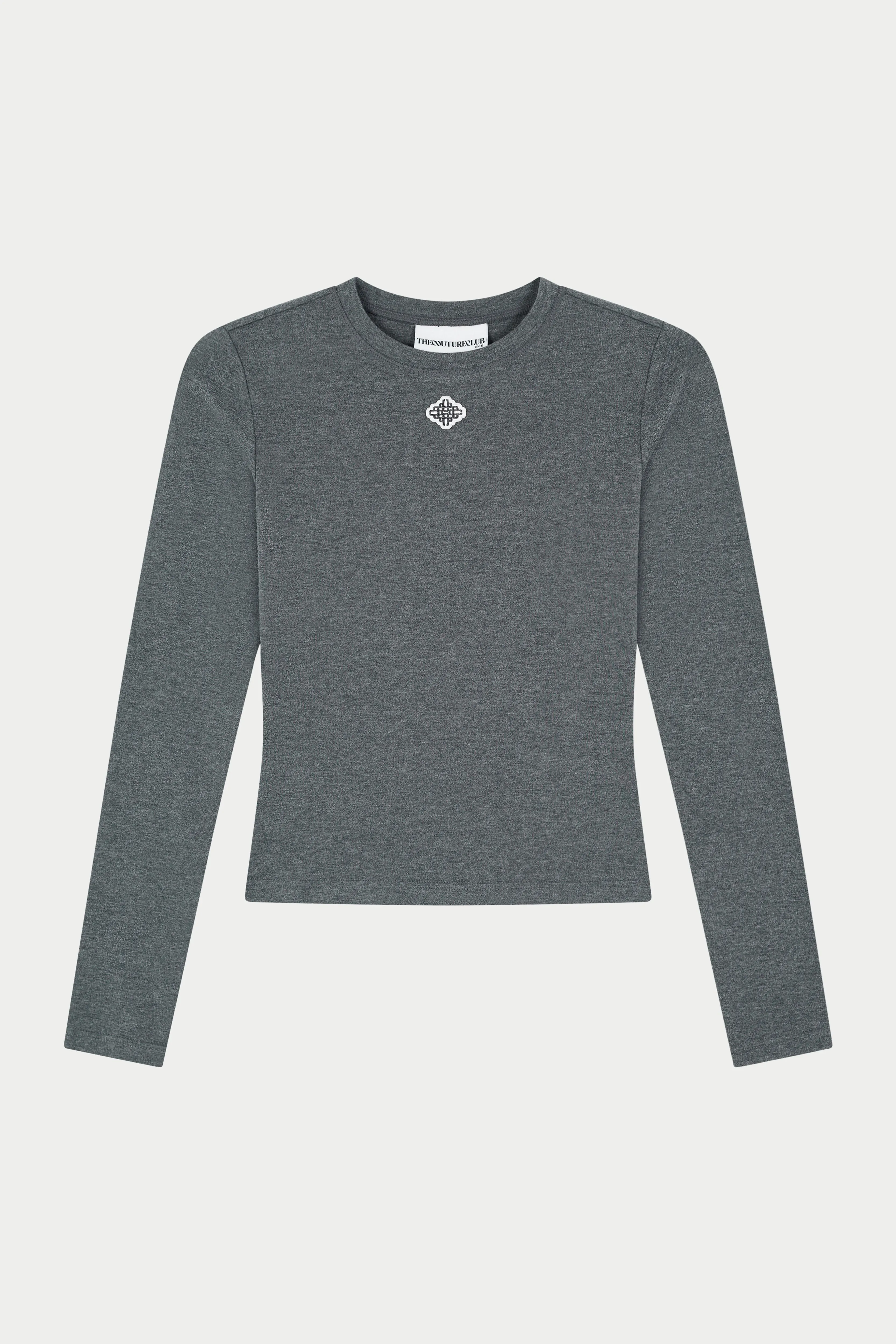 SCULPT SOFT TOUCH LONG SLEEVE TOP - CHARCOAL sold by The Couture Club