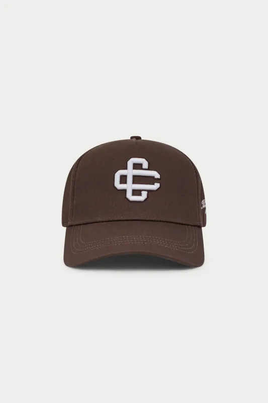 EMBLEM CAP - BROWN sold by The Couture Club