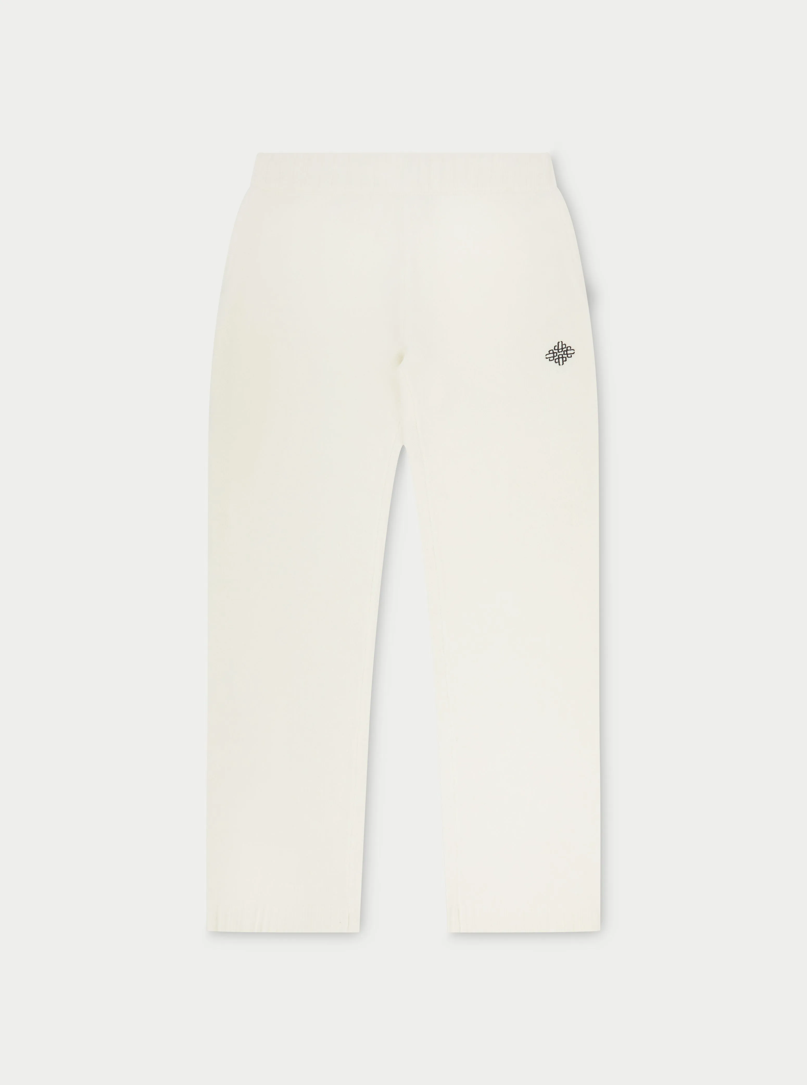 FLUFFY EMBLEM EMBROIDERED JOGGER - OFF WHITE sold by The Couture Club product image thumbnail 2