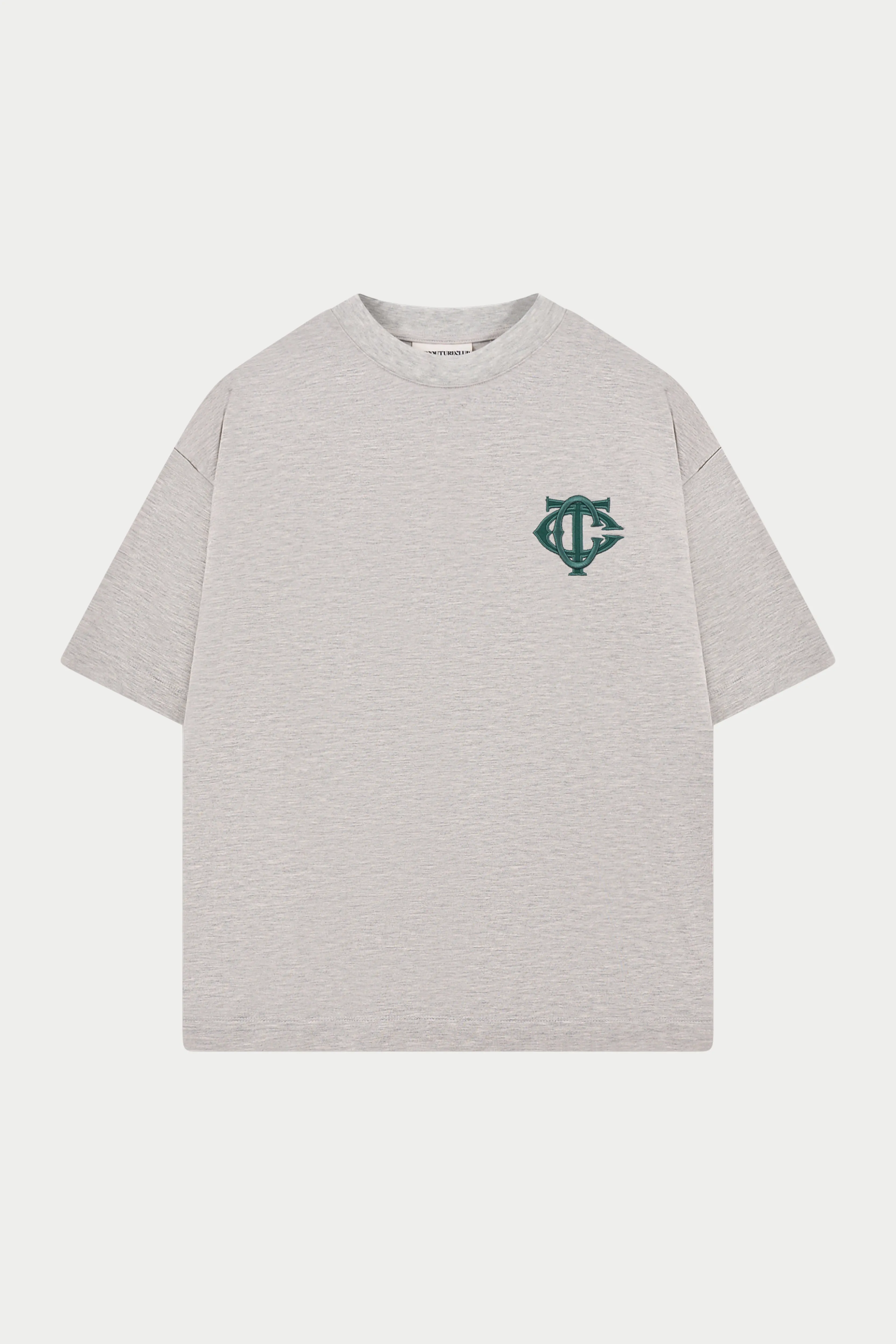 MONOGRAM T-SHIRT - GREY MARL sold by The Couture Club