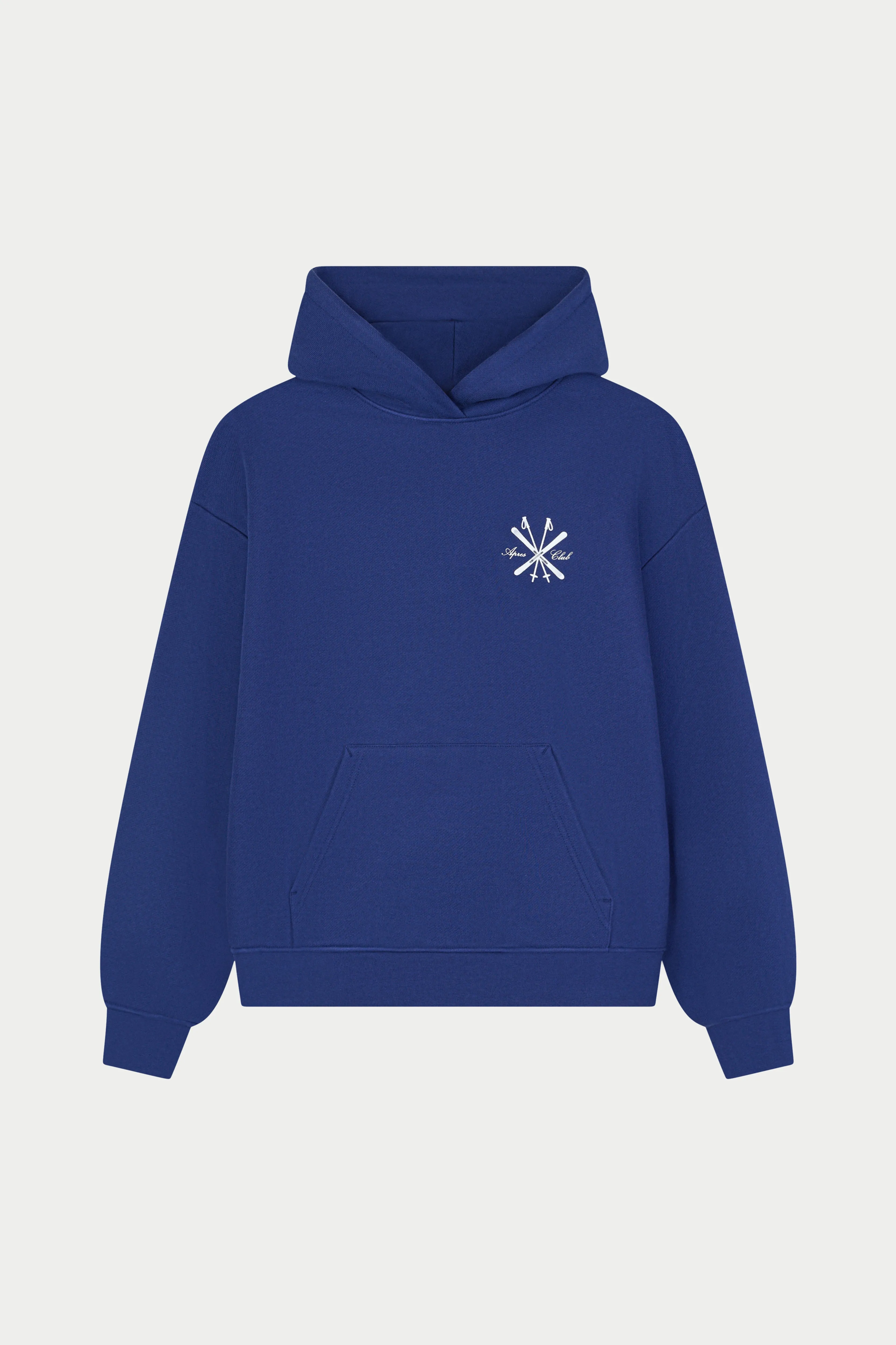 APRES GRAPHIC OVERSIZED HOODIE - DARK NAVY sold by The Couture Club