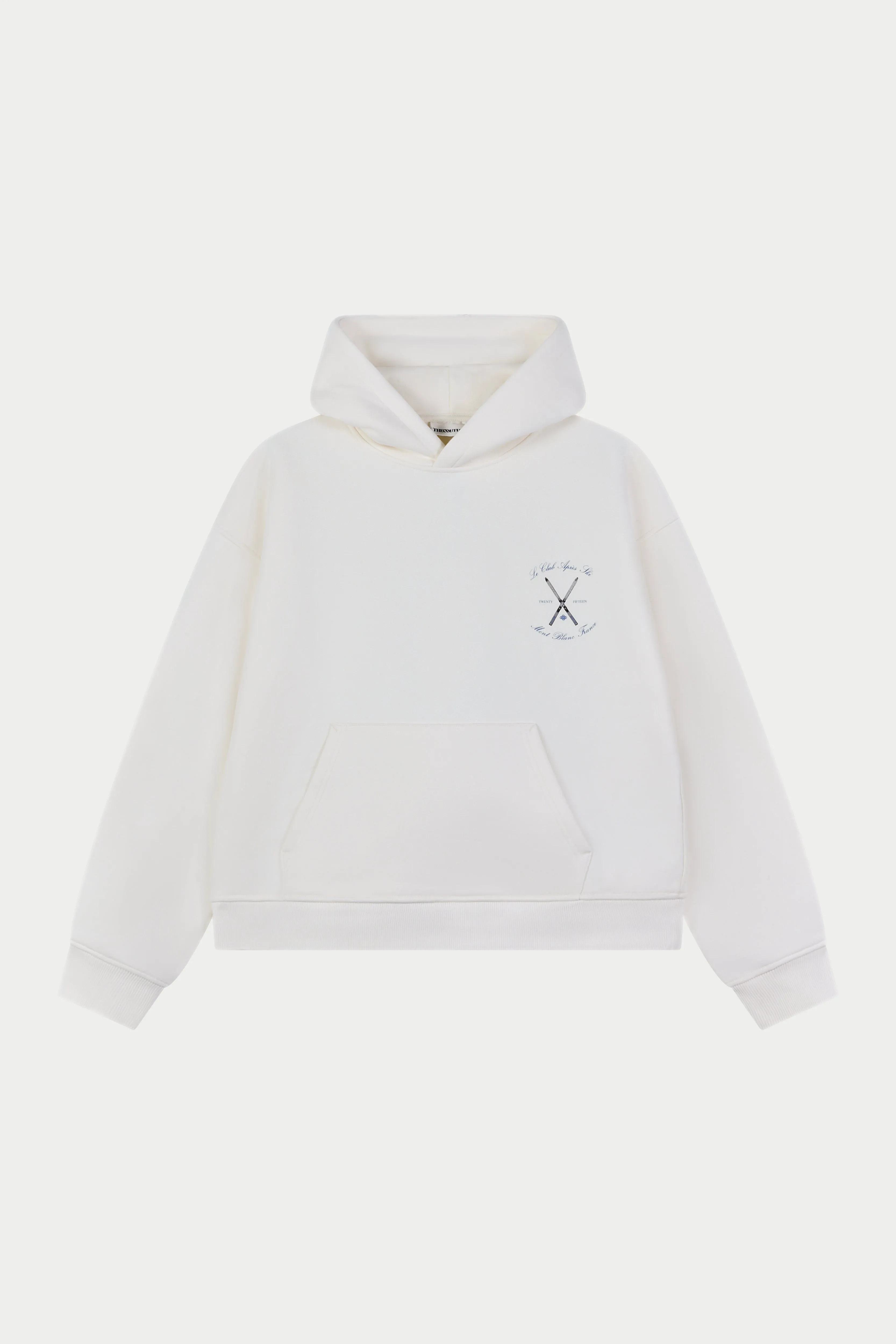 APRES SKI GRAPHIC HOODIE - OFF WHITE sold by The Couture Club product image thumbnail 2