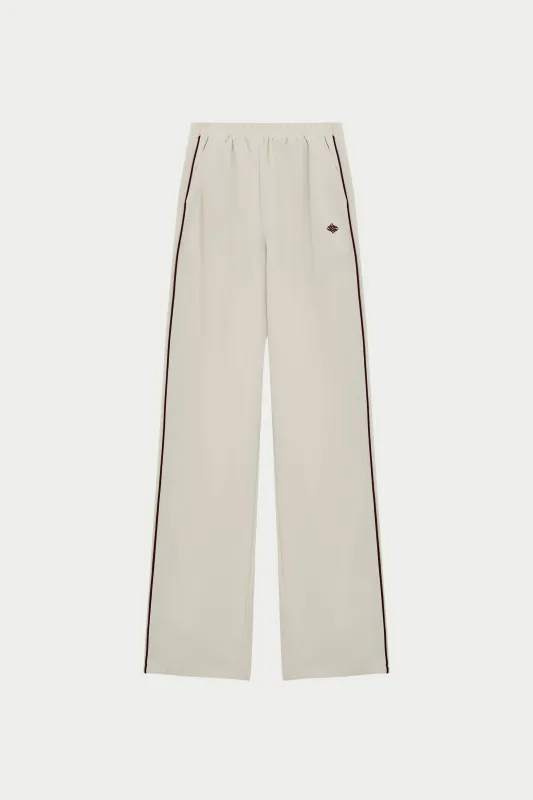 EMBLEM PIPED STRAIGHT LEG JOGGERS - STONE made by The Couture Club