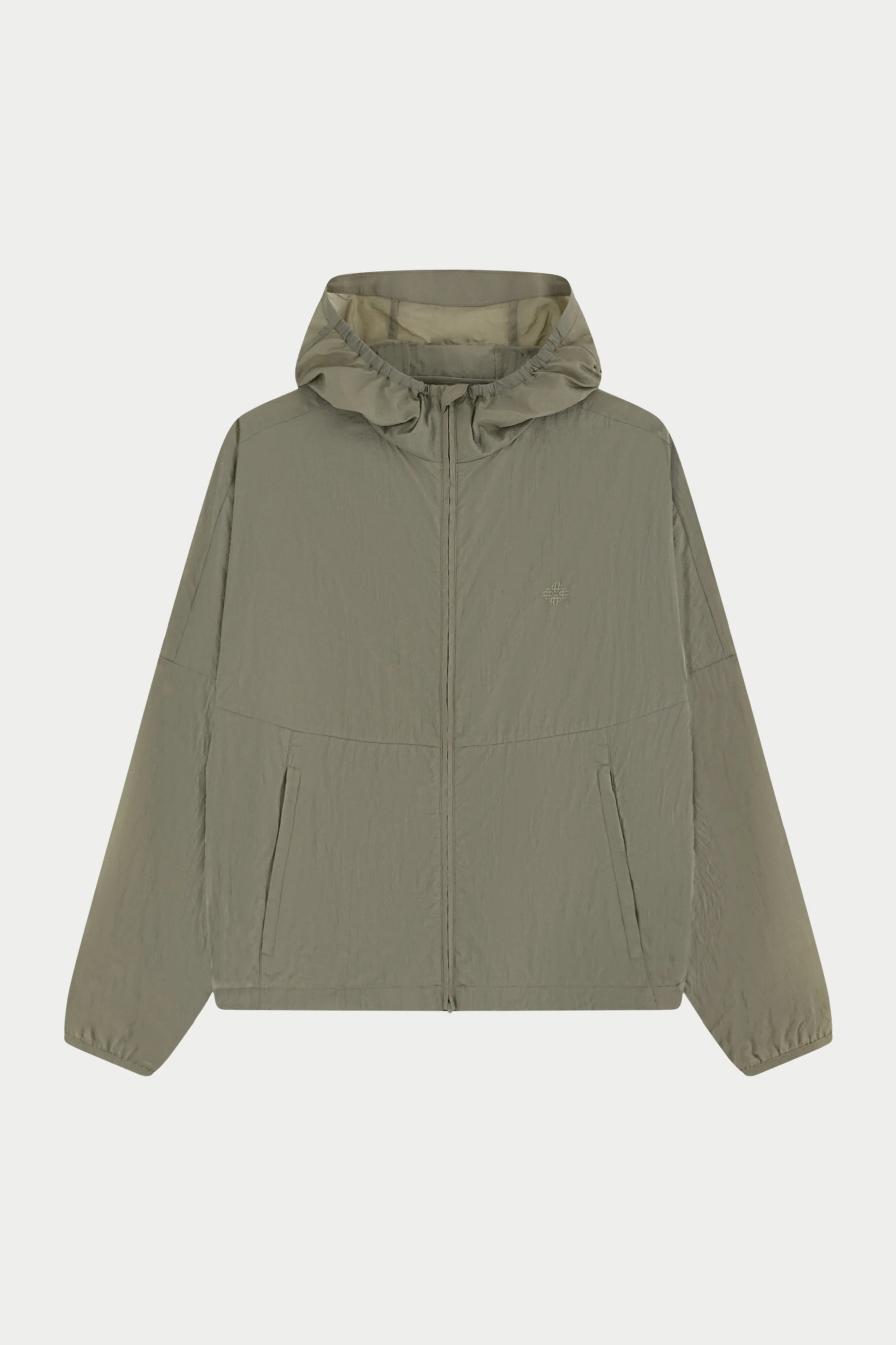 TRANSLUCENT WINDBREAKER - KHAKI sold by The Couture Club