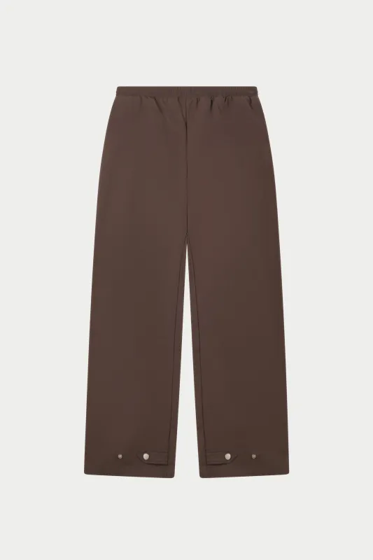 BARREL LEG SHELL TROUSERS - BROWN sold by The Couture Club