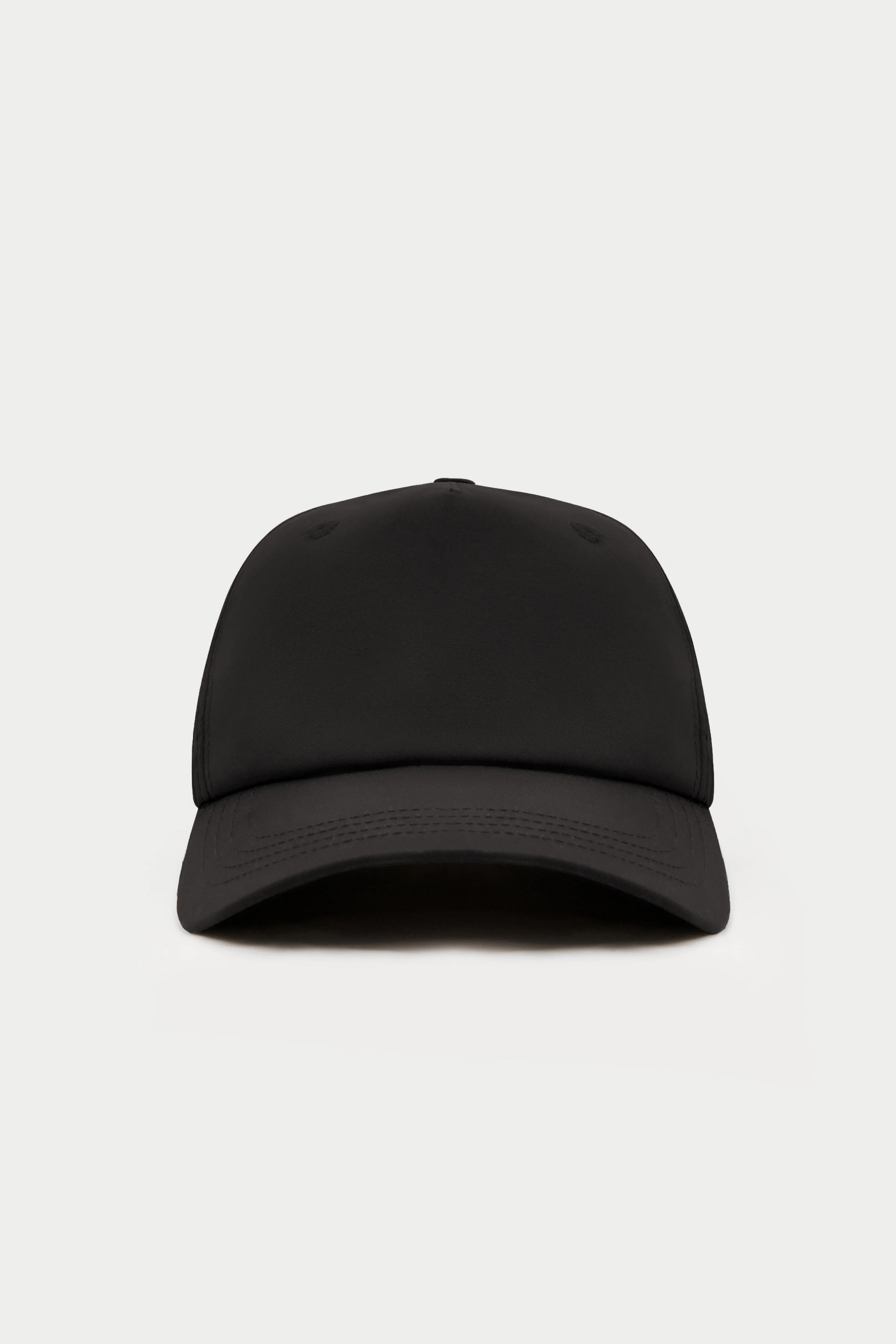 5 PANEL NYLON CAP - BLACK sold by The Couture Club