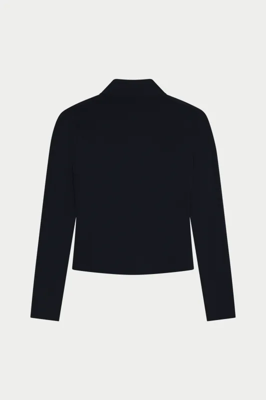 SCULPTING STRETCH ZIP UP JACKET - BLACK made by The Couture Club