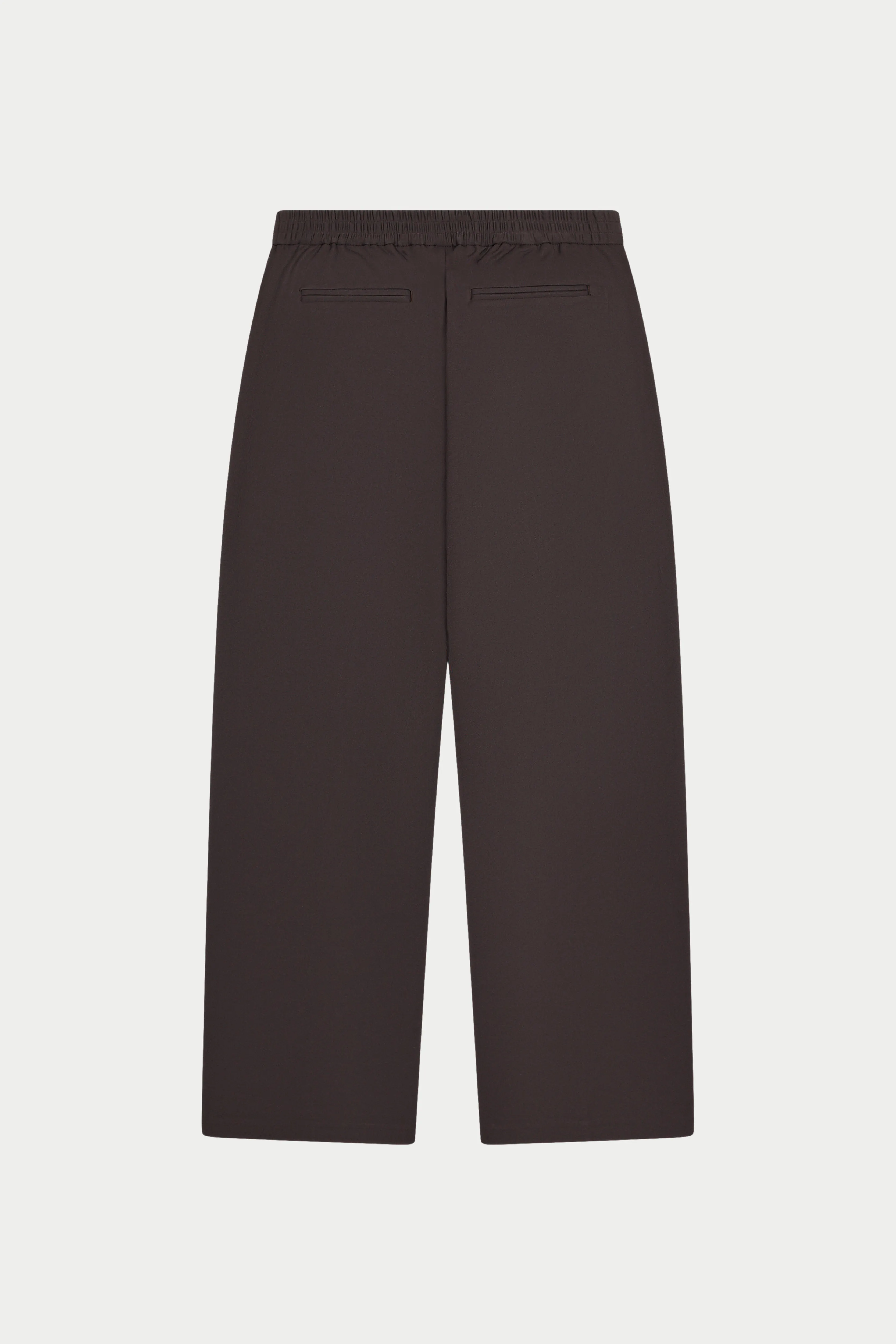 RIVET DETAIL TROUSERS - BROWN sold by The Couture Club product image thumbnail 2