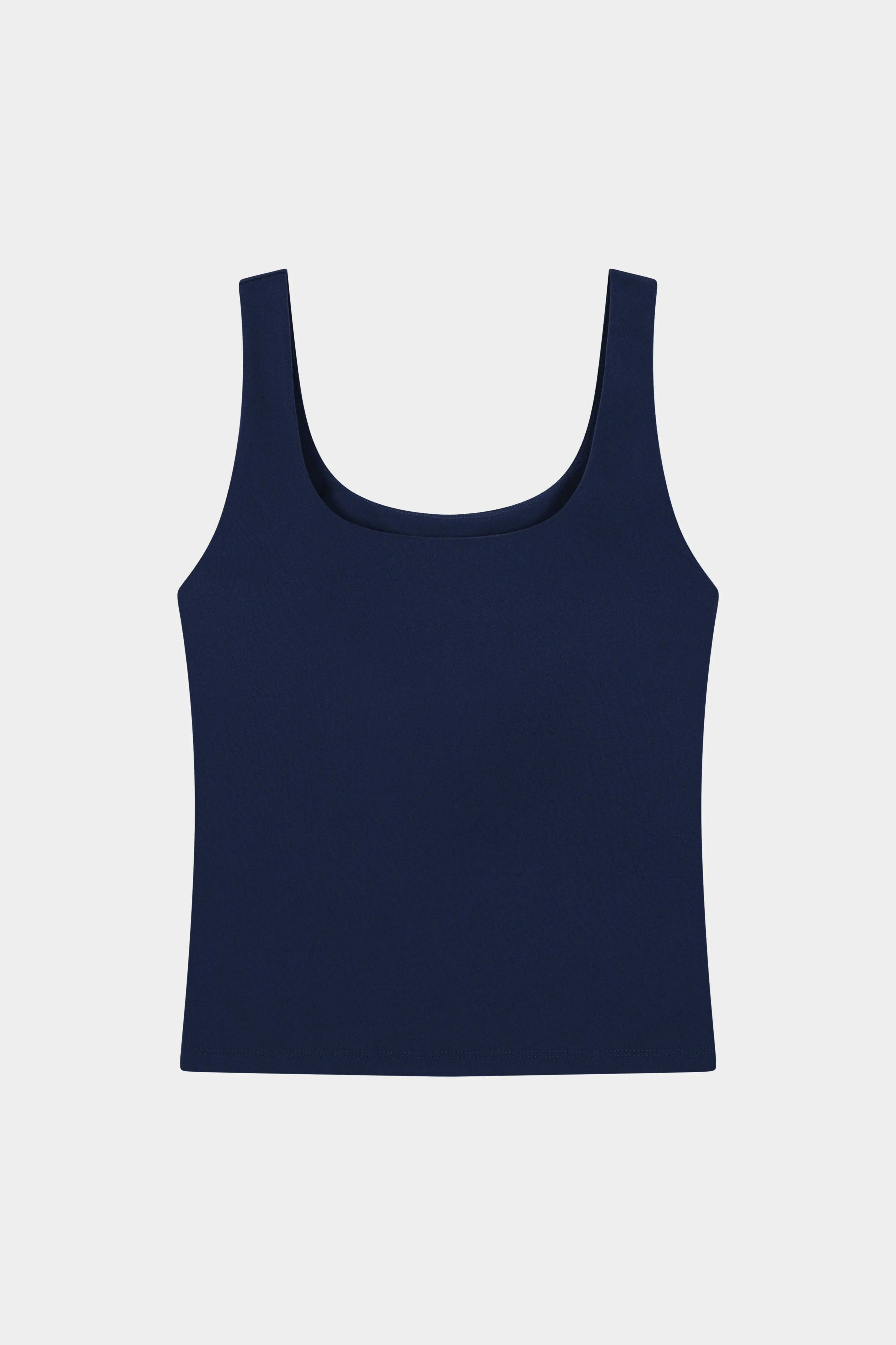 SCULPTING STRETCH SCOOP NECK SPORTS TOP - DARK NAVY sold by The Couture Club