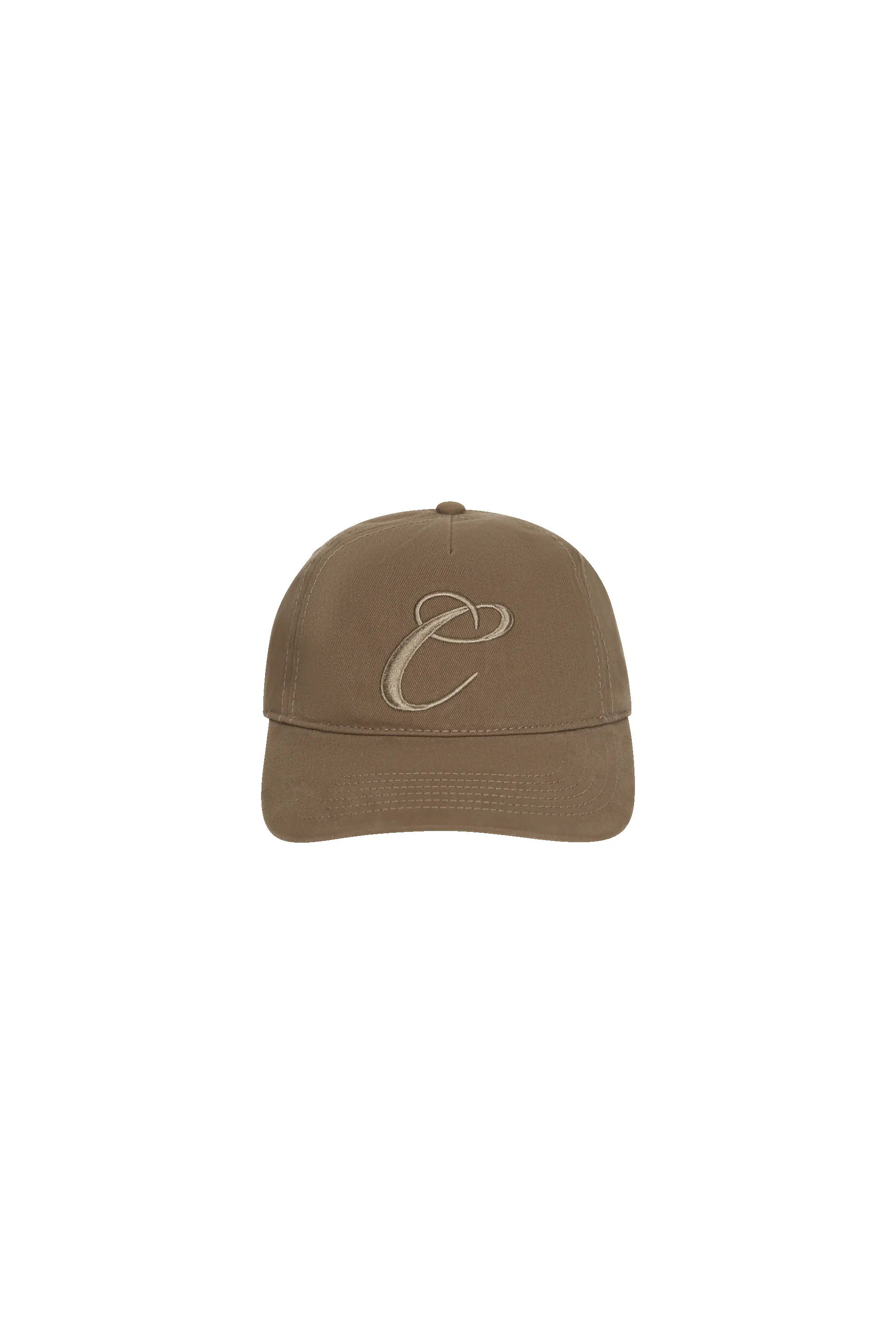 C SCRIPT CAP - KHAKI sold by The Couture Club product image thumbnail 2