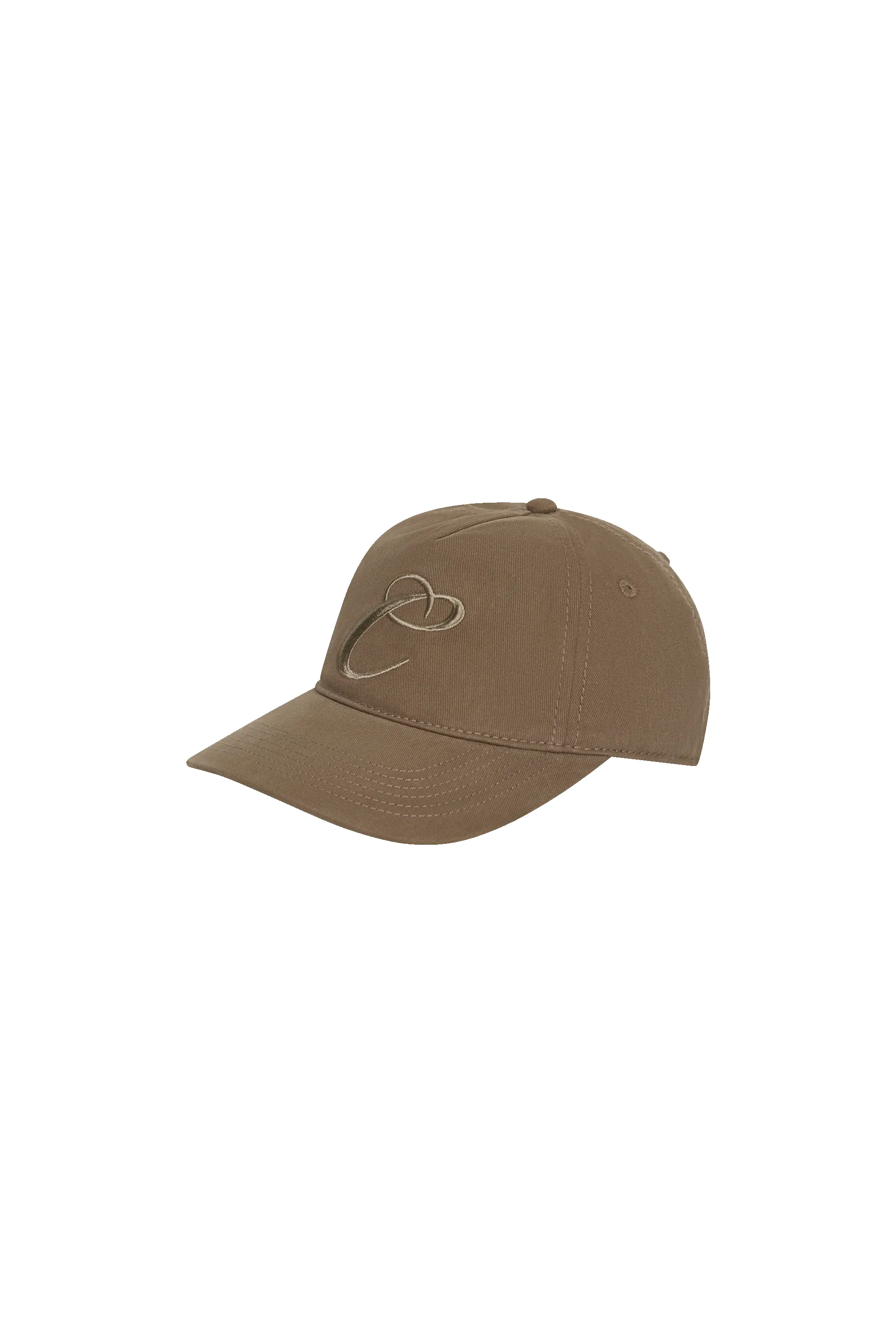 C SCRIPT CAP - KHAKI sold by The Couture Club product image thumbnail 4