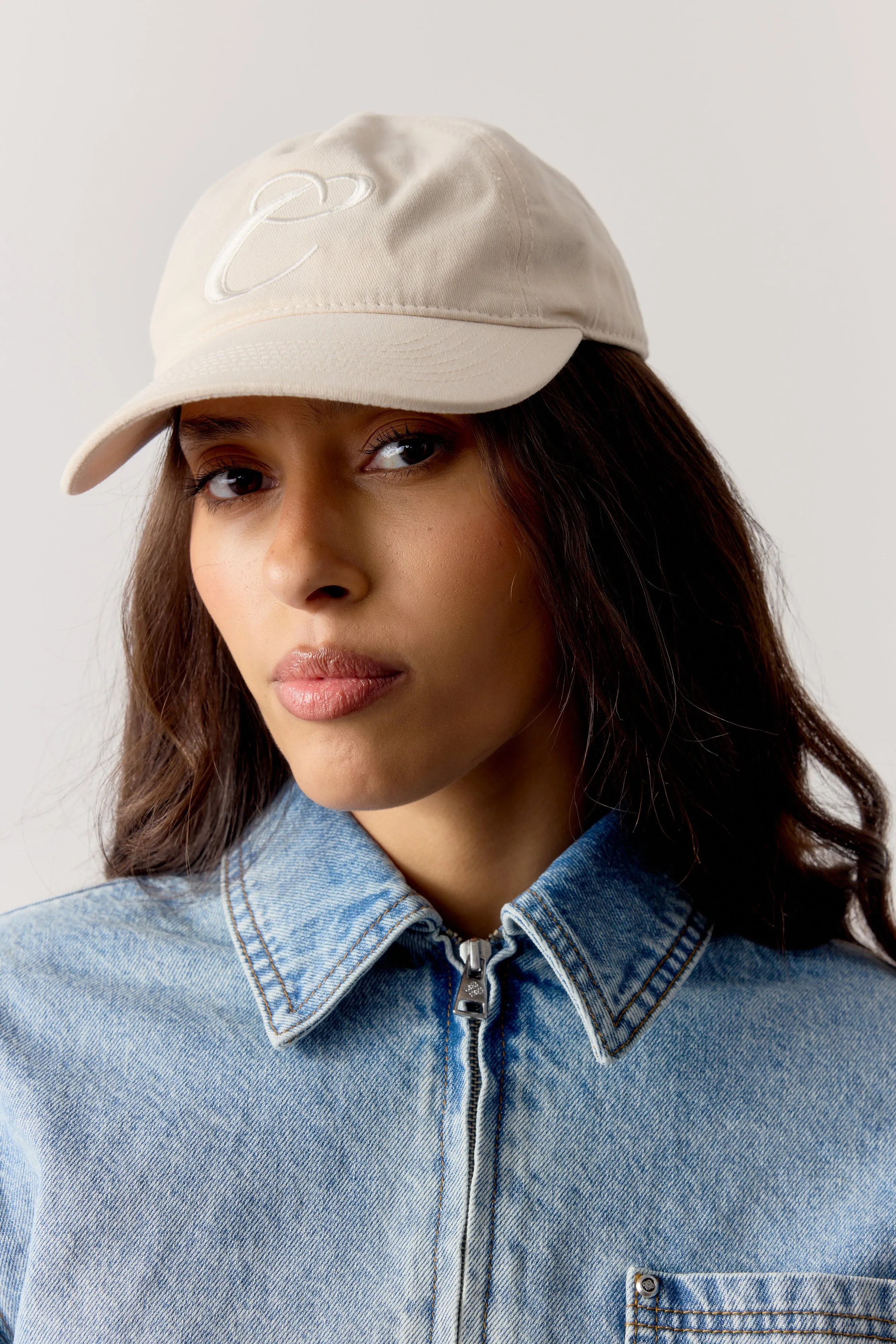 C SCRIPT CAP - OFF WHITE sold by The Couture Club