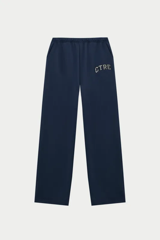CTRE STRAIGHT LEG JOGGERS - NAVY made by The Couture Club