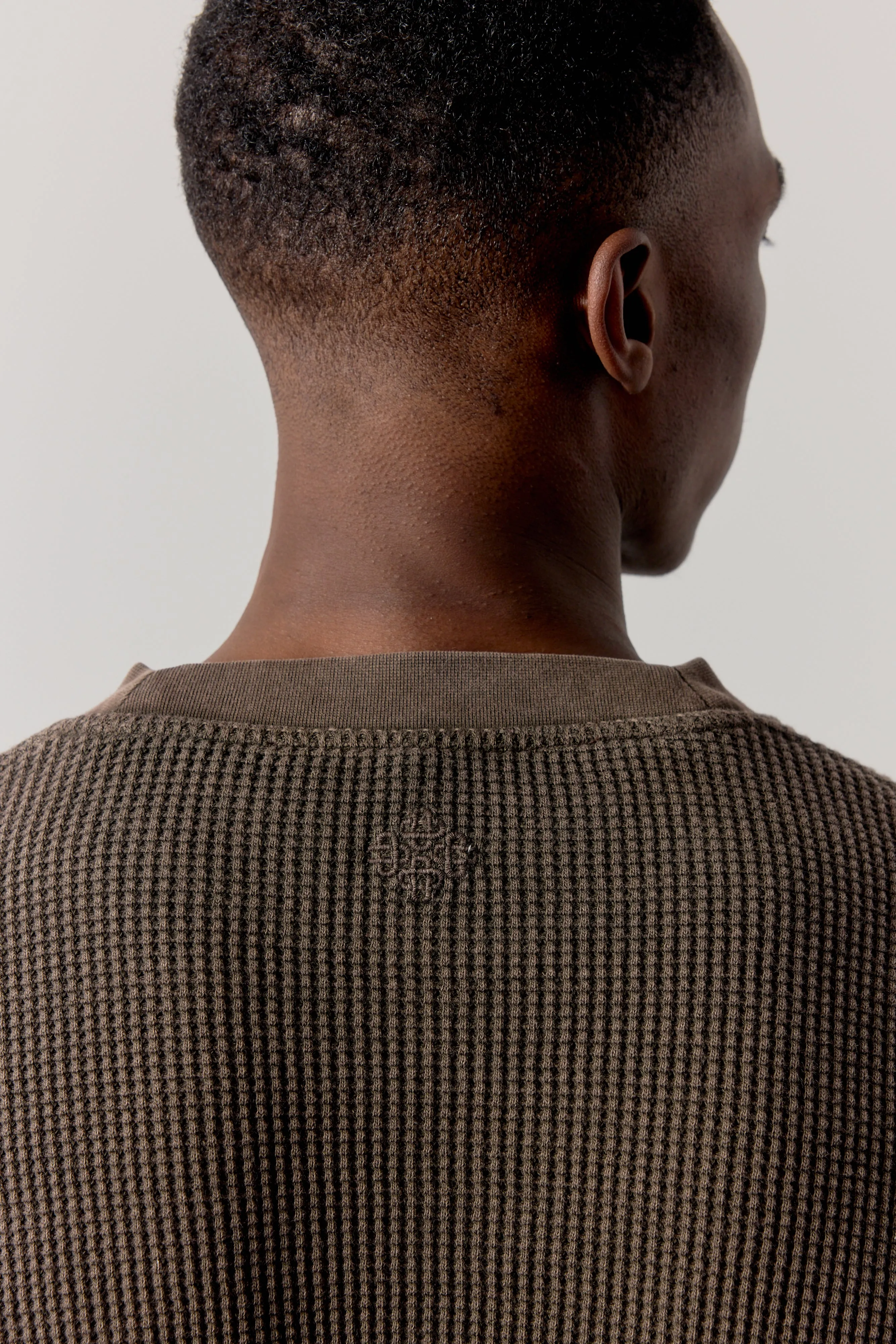 WAFFLE CREW - BROWN sold by The Couture Club product image thumbnail 3