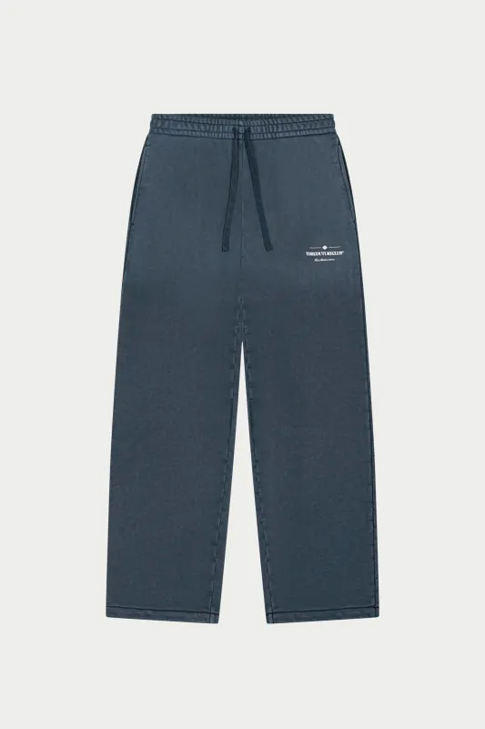 SPRAY WASH COPYRIGHT MULTI GRAPHIC JOGGERS - BLACK made by The Couture Club