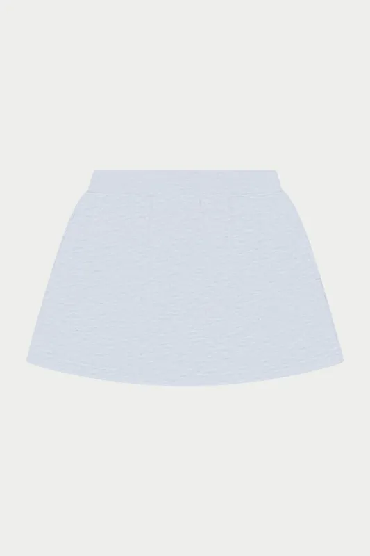 EMBLEM JERSEY SKORT - GREY MARL made by The Couture Club