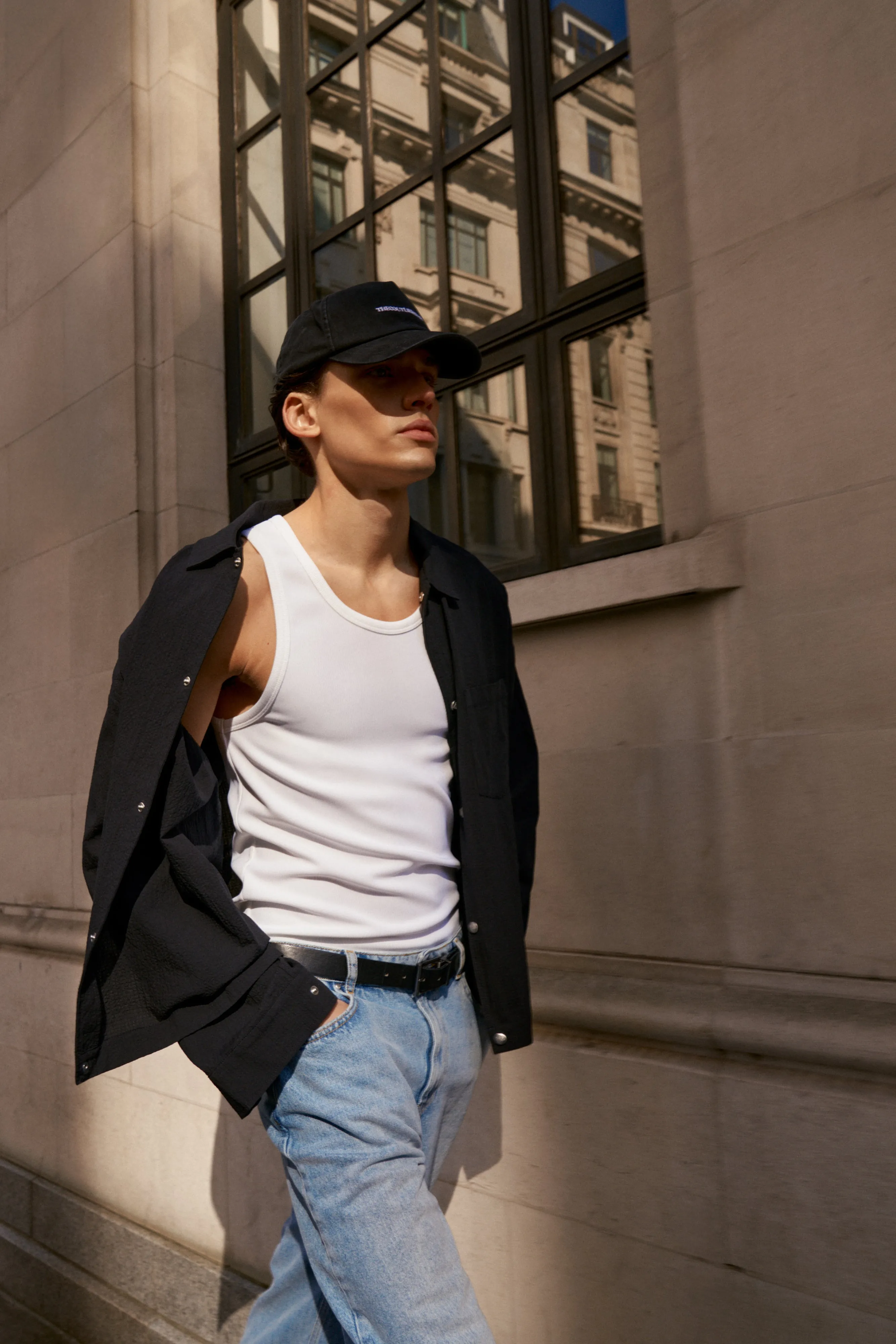 RIBBED VEST - WHITE sold by The Couture Club product image thumbnail 4