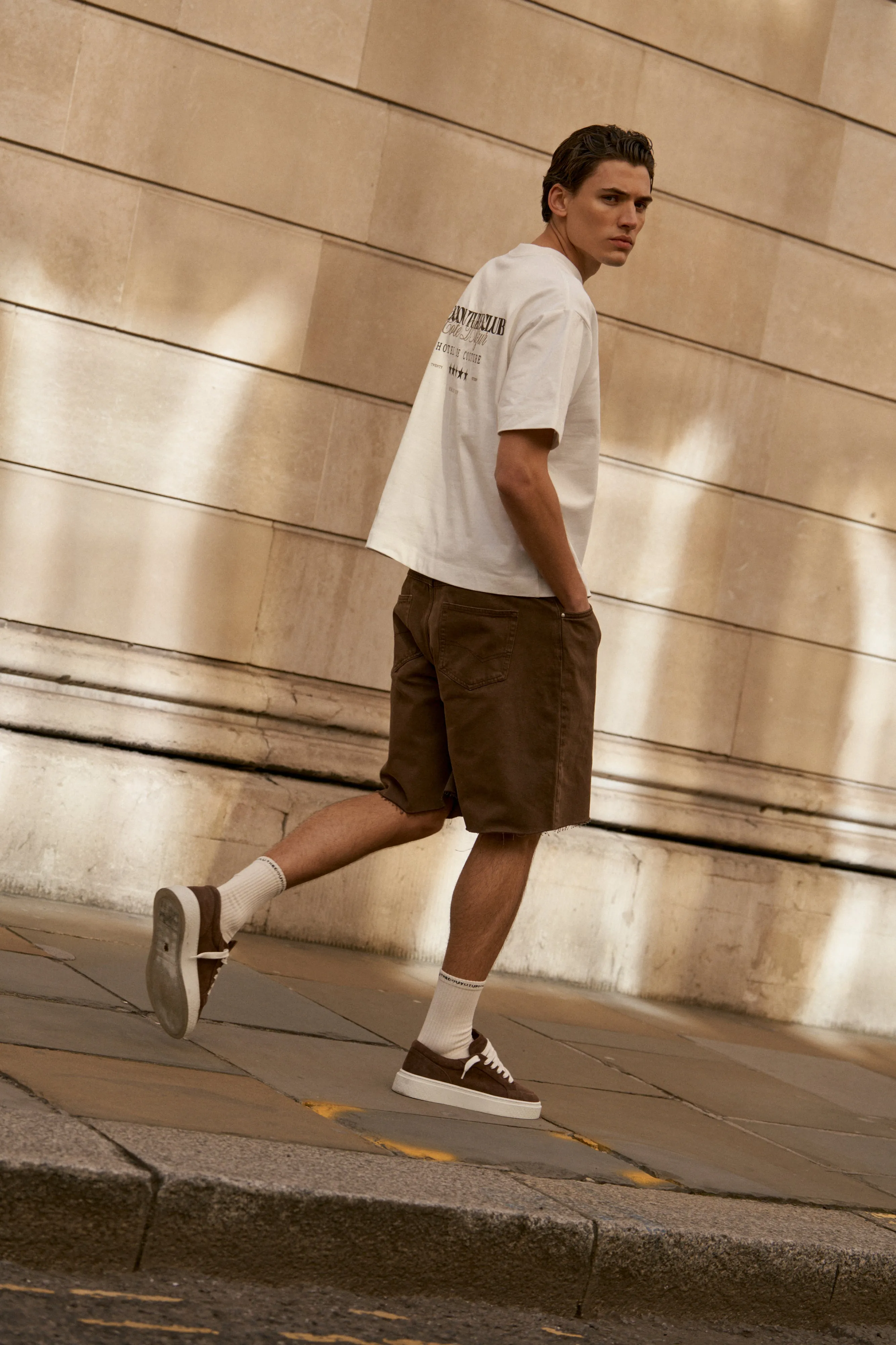 HOTEL DE COUTURE T-SHIRT - OFF WHITE sold by The Couture Club product image thumbnail 5
