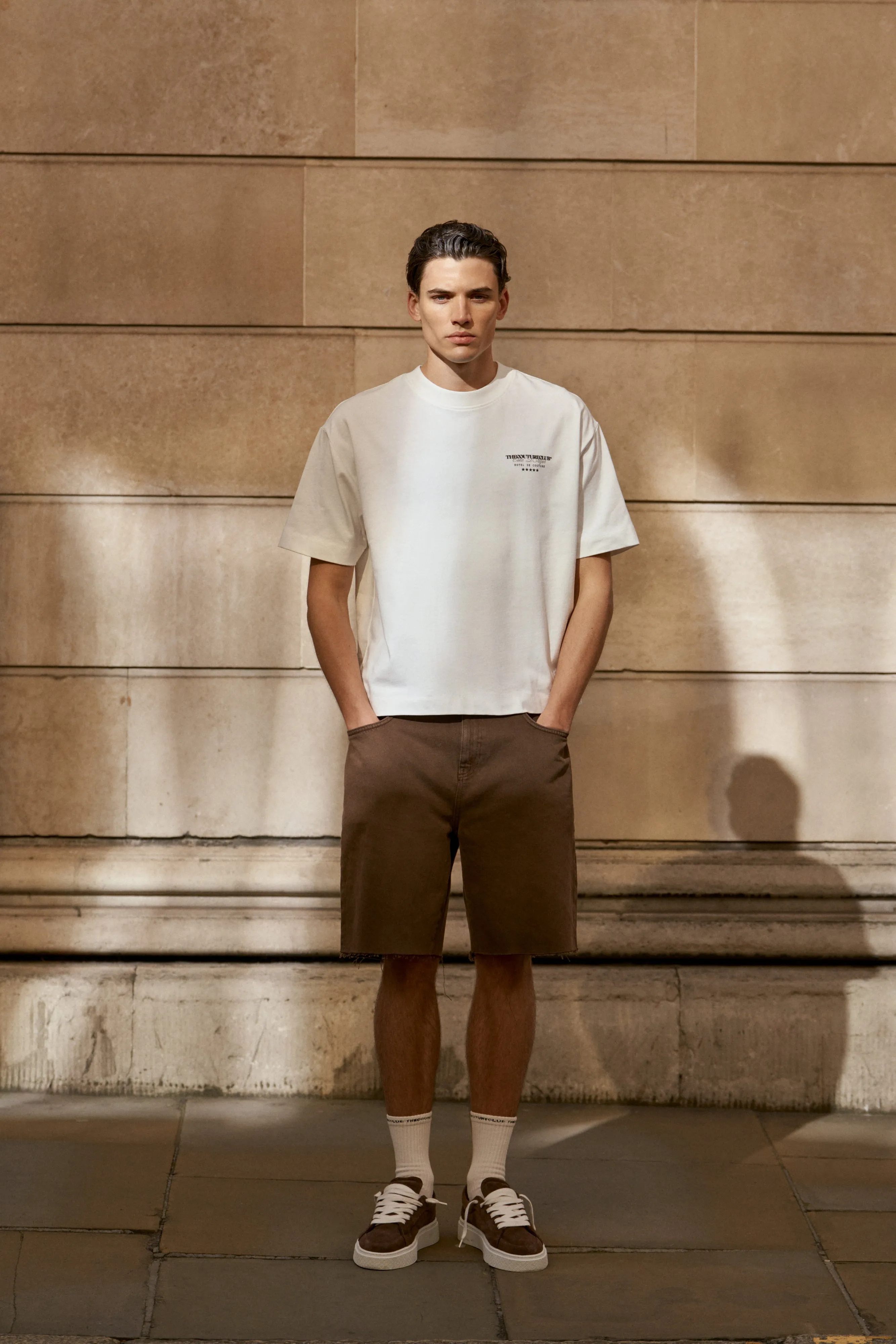 HOTEL DE COUTURE T-SHIRT - OFF WHITE sold by The Couture Club product image thumbnail 4
