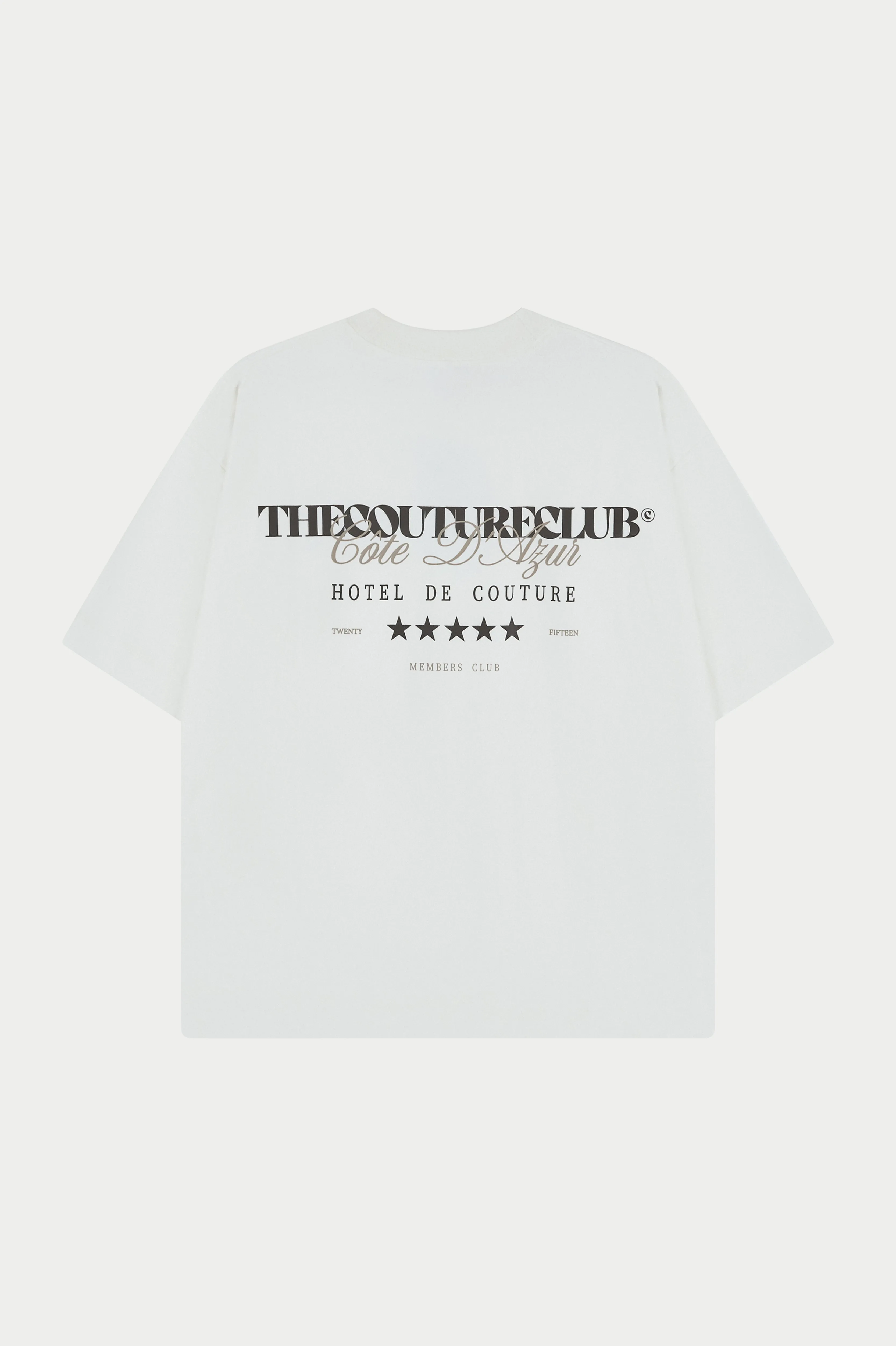 HOTEL DE COUTURE T-SHIRT - OFF WHITE sold by The Couture Club
