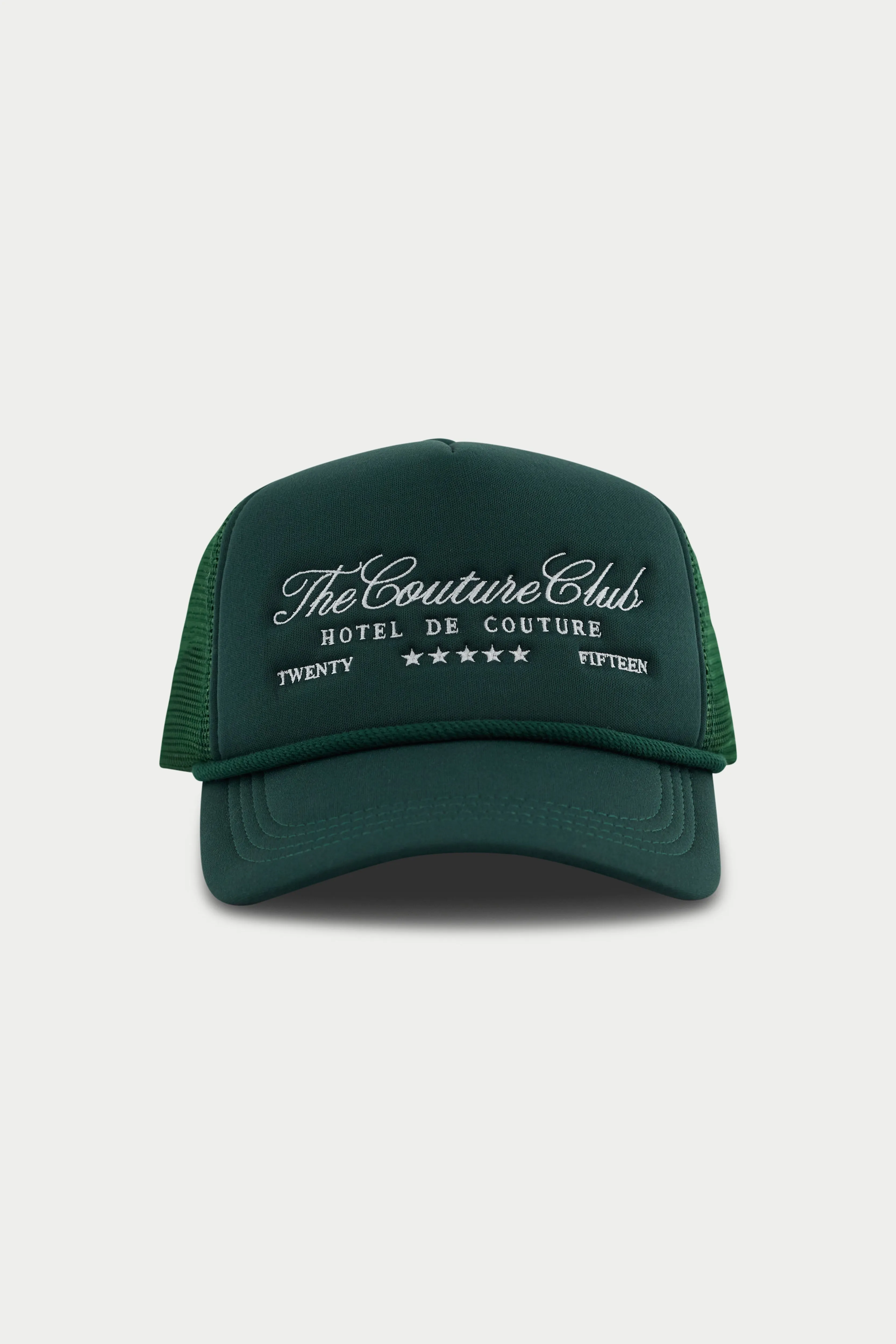 HOTEL DE COUTURE CAP - FOREST GREEN sold by The Couture Club