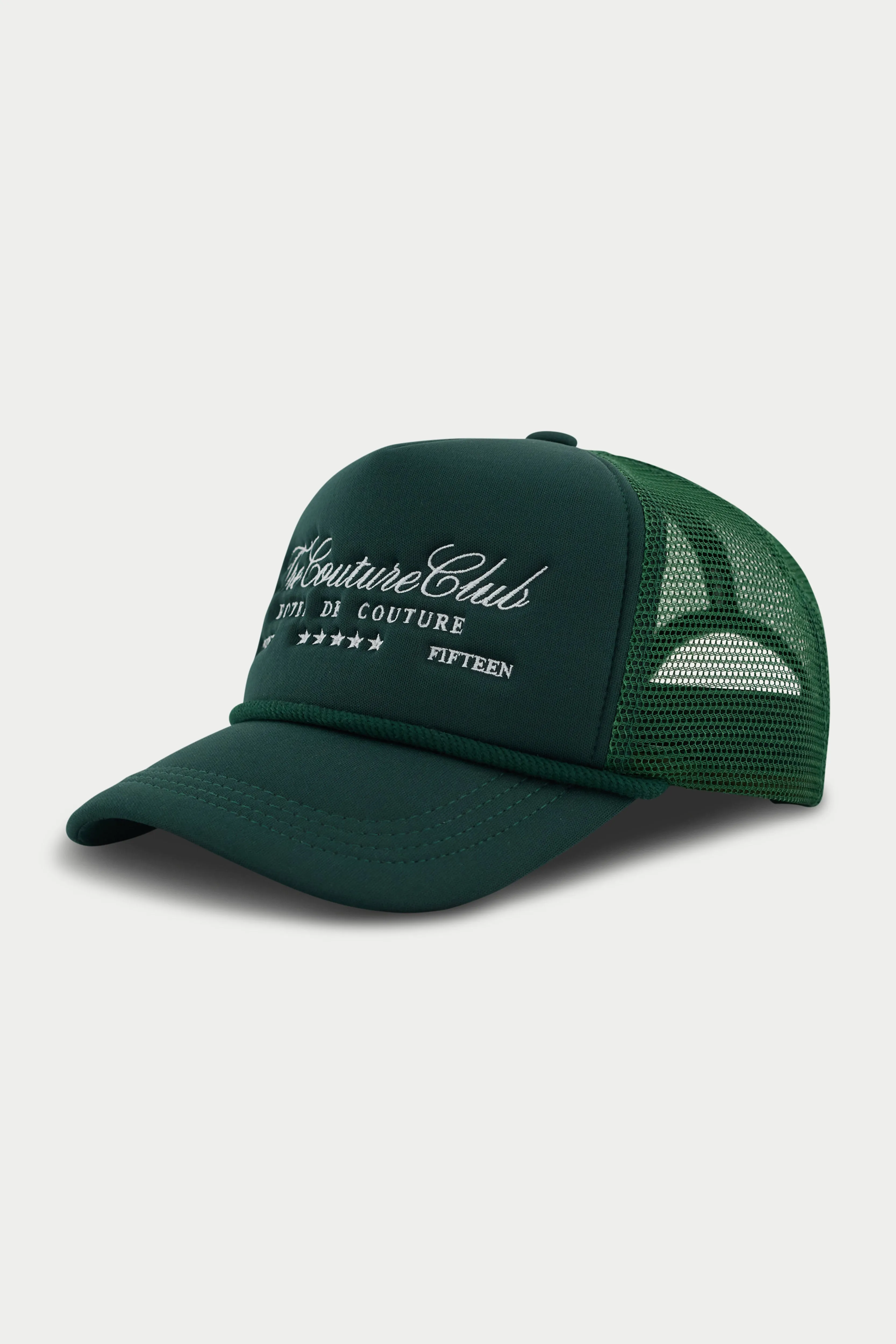 HOTEL DE COUTURE CAP - FOREST GREEN sold by The Couture Club product image thumbnail 3