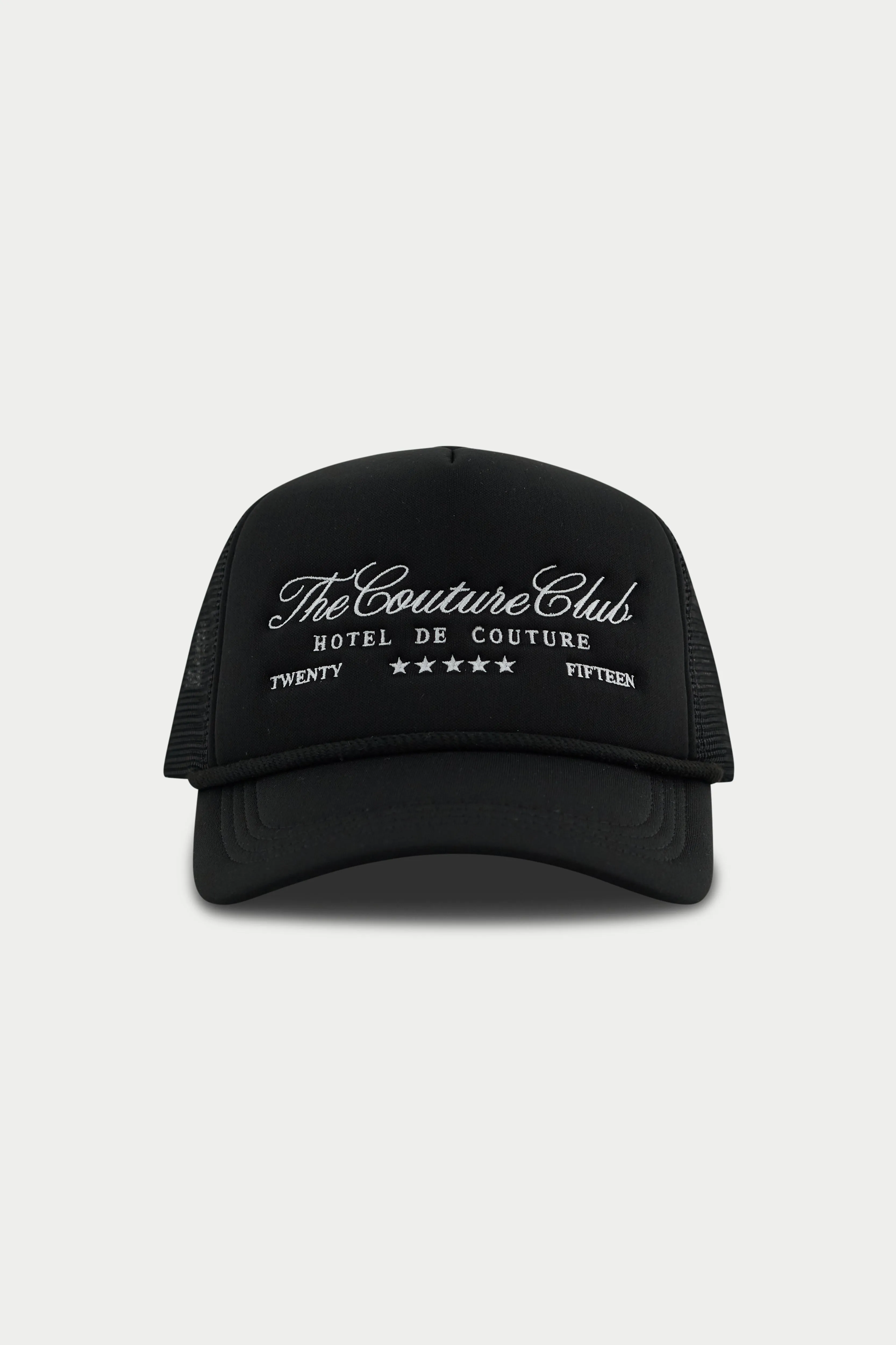 HOTEL DE COUTURE CAP - BLACK sold by The Couture Club