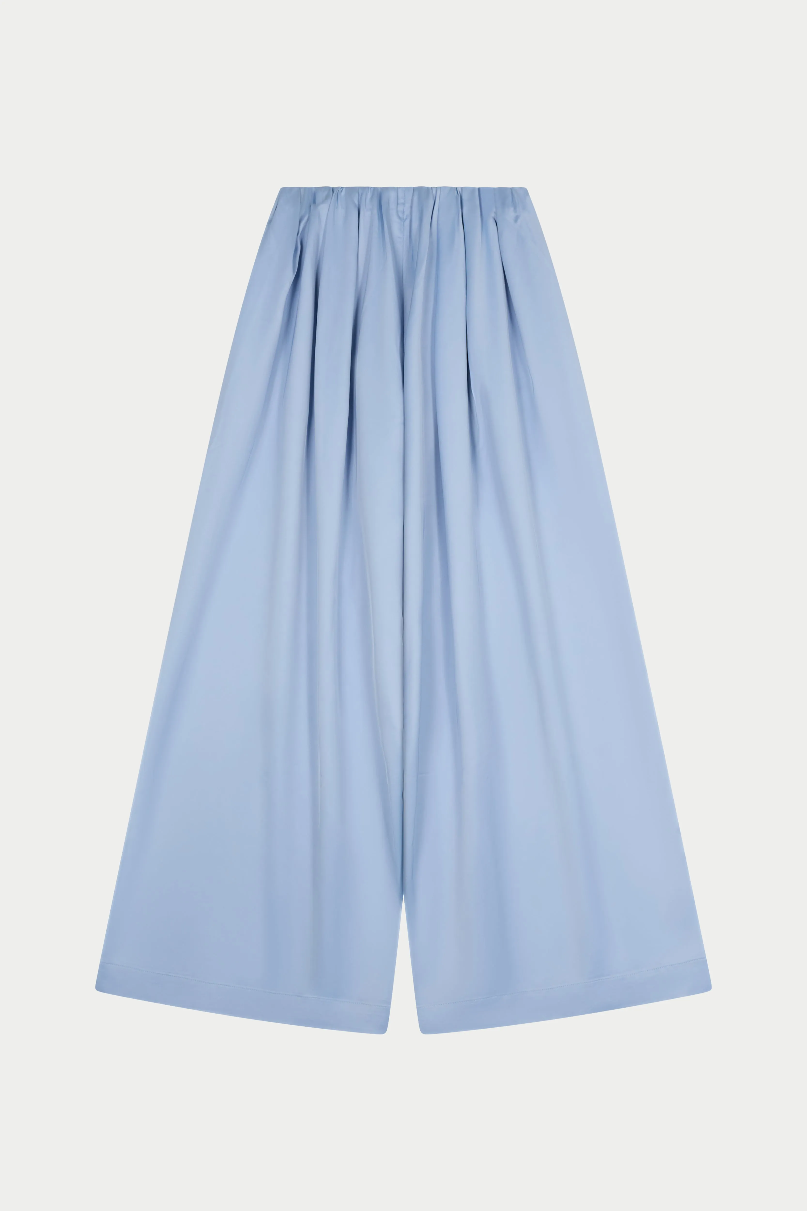 SATIN WIDE LEG TROUSERS - POWDER BLUE sold by The Couture Club product image thumbnail 2