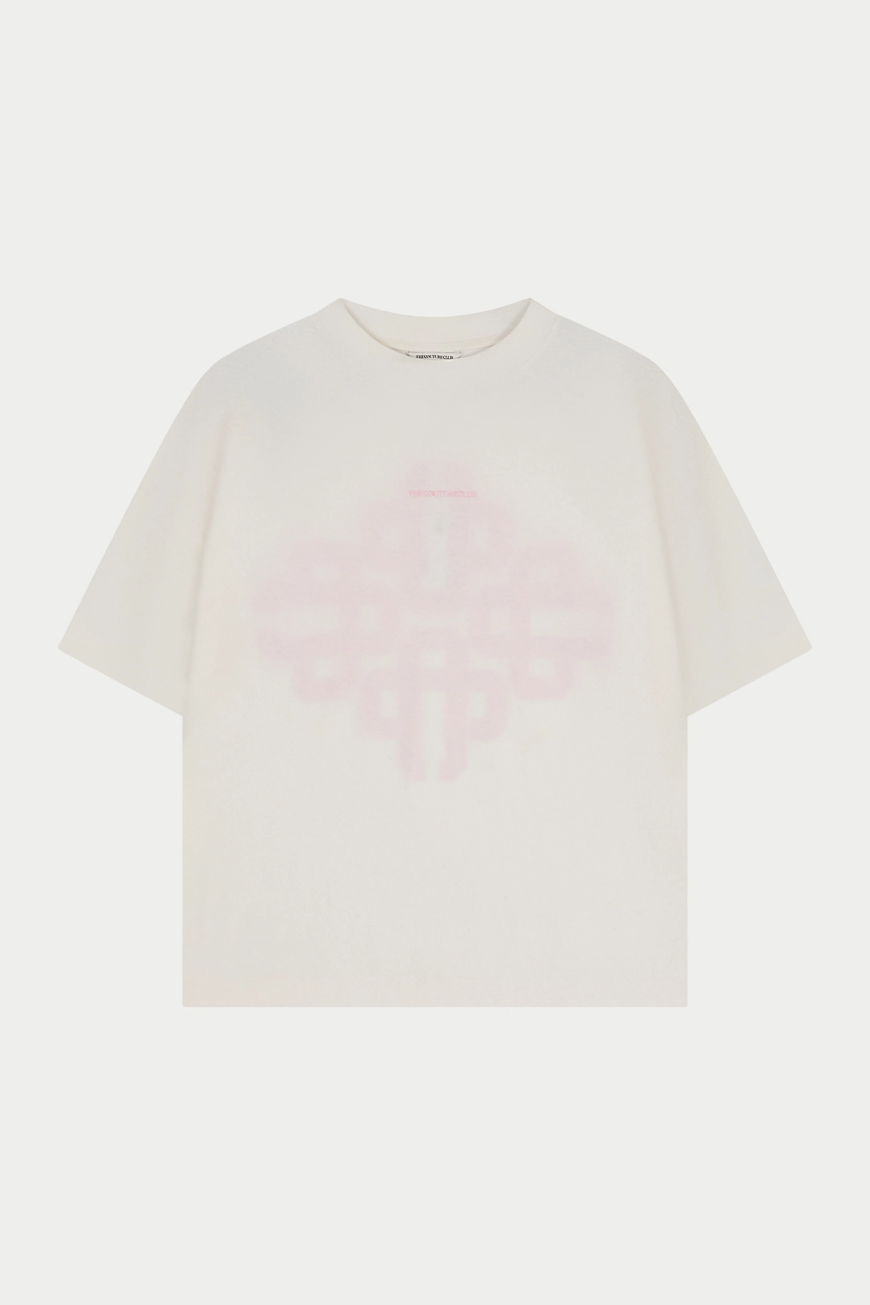 EMBLEM REVERSE PRINT T-SHIRT - PINK sold by The Couture Club product image thumbnail 2