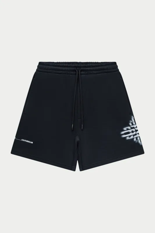 LUXURY IN MOTION SHORTS - BLACK made by The Couture Club