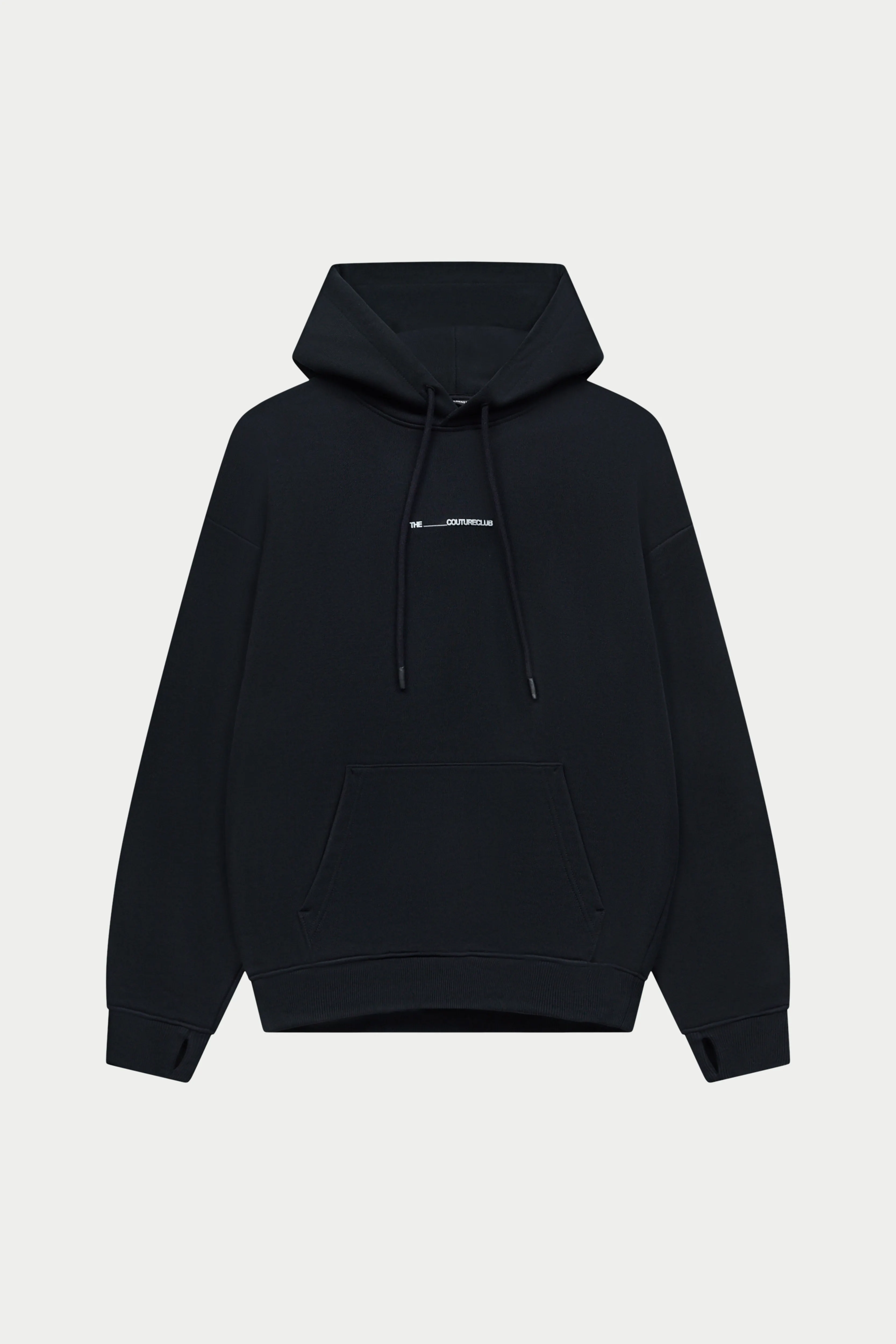 LUXURY IN MOTION GRAPHIC HOODIE - BLACK sold by The Couture Club product image thumbnail 2