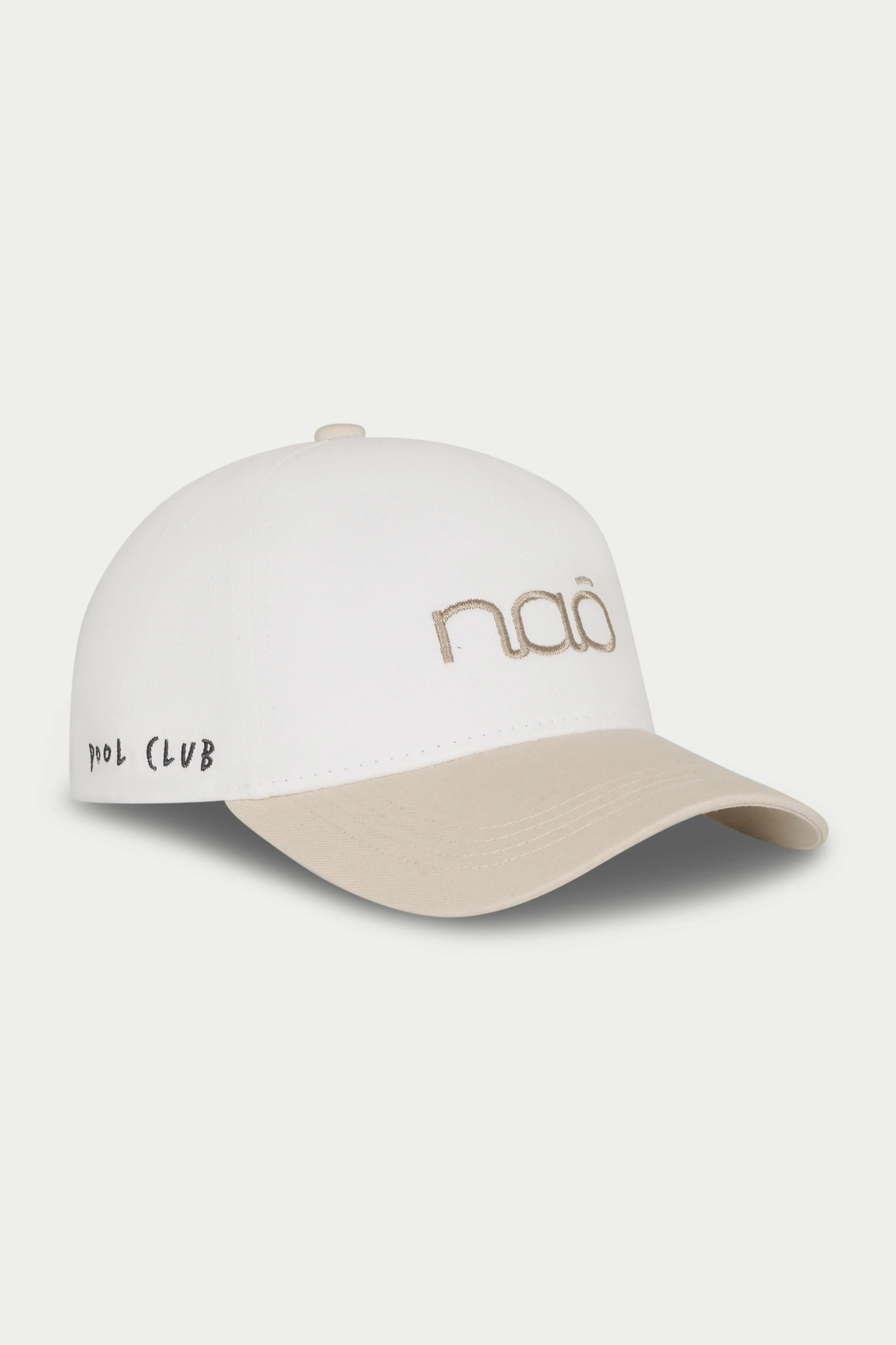 NAO POOL CLUB CAP - WHITE sold by The Couture Club product image thumbnail 3