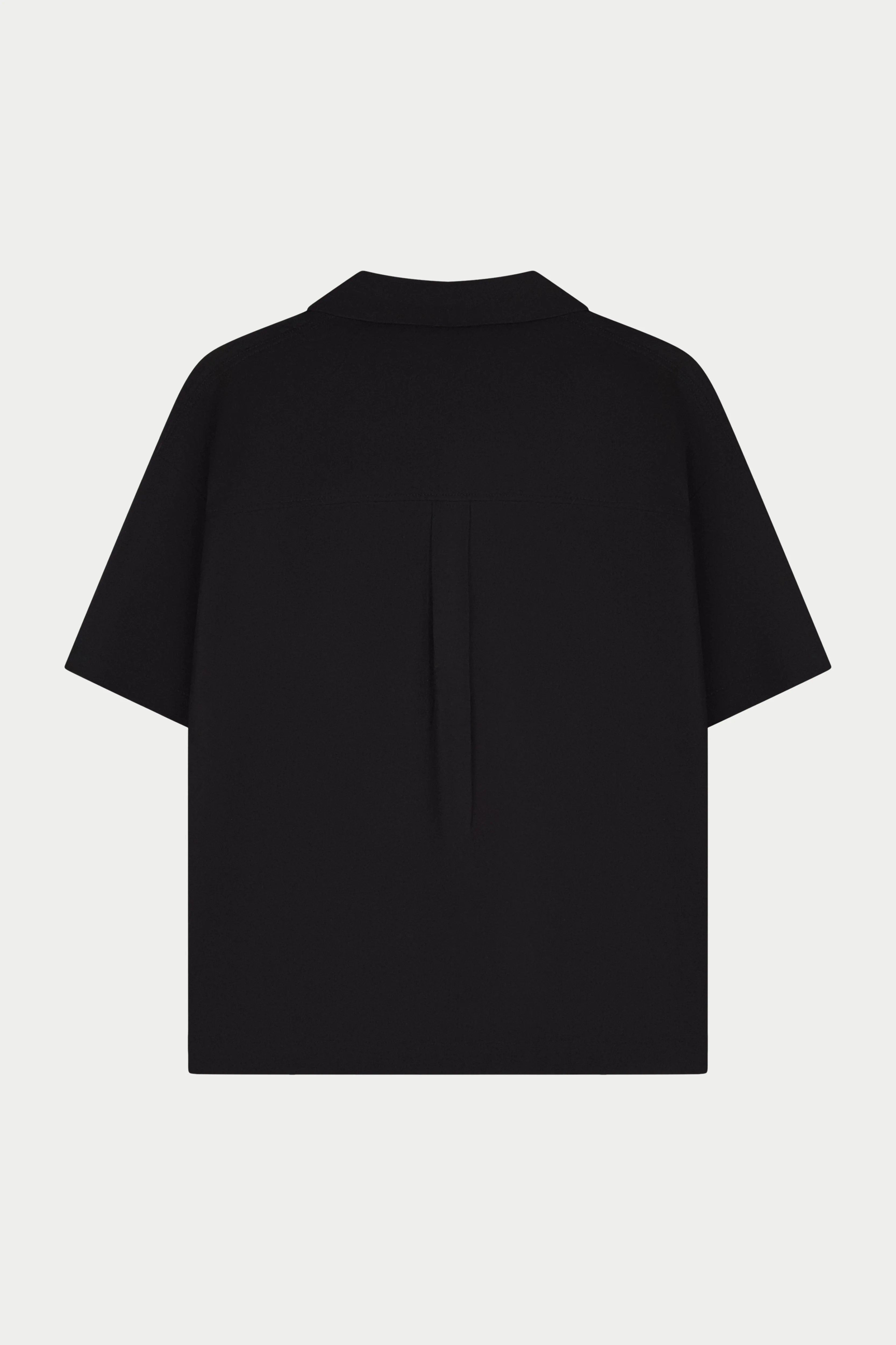 CLUB DE SOCI EMBROIDERY SHIRT - BLACK sold by The Couture Club product image thumbnail 5